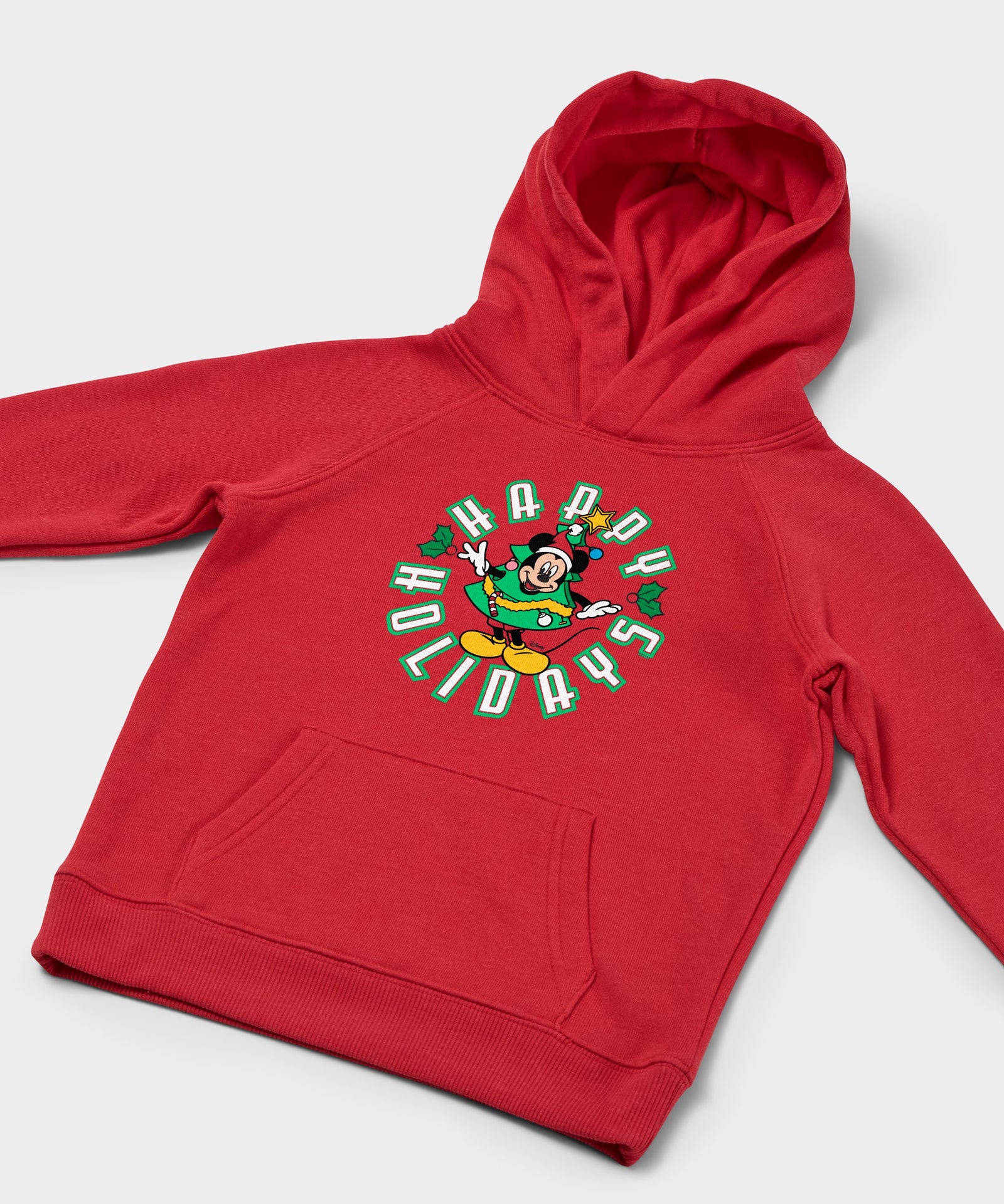 Youth Mickey Mouse Happy Holidays Hoodie