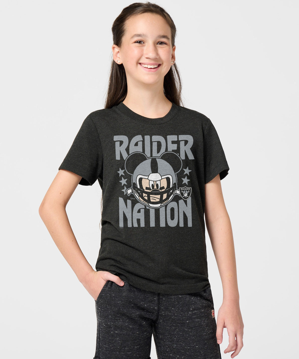 Youth Mickey Mouse x Las Vegas Raiders