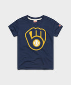 Youth Milwaukee Brewers Cap Logo '20