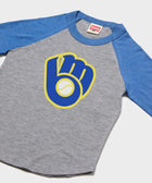 Youth Milwaukee Brewers '78 Raglan
