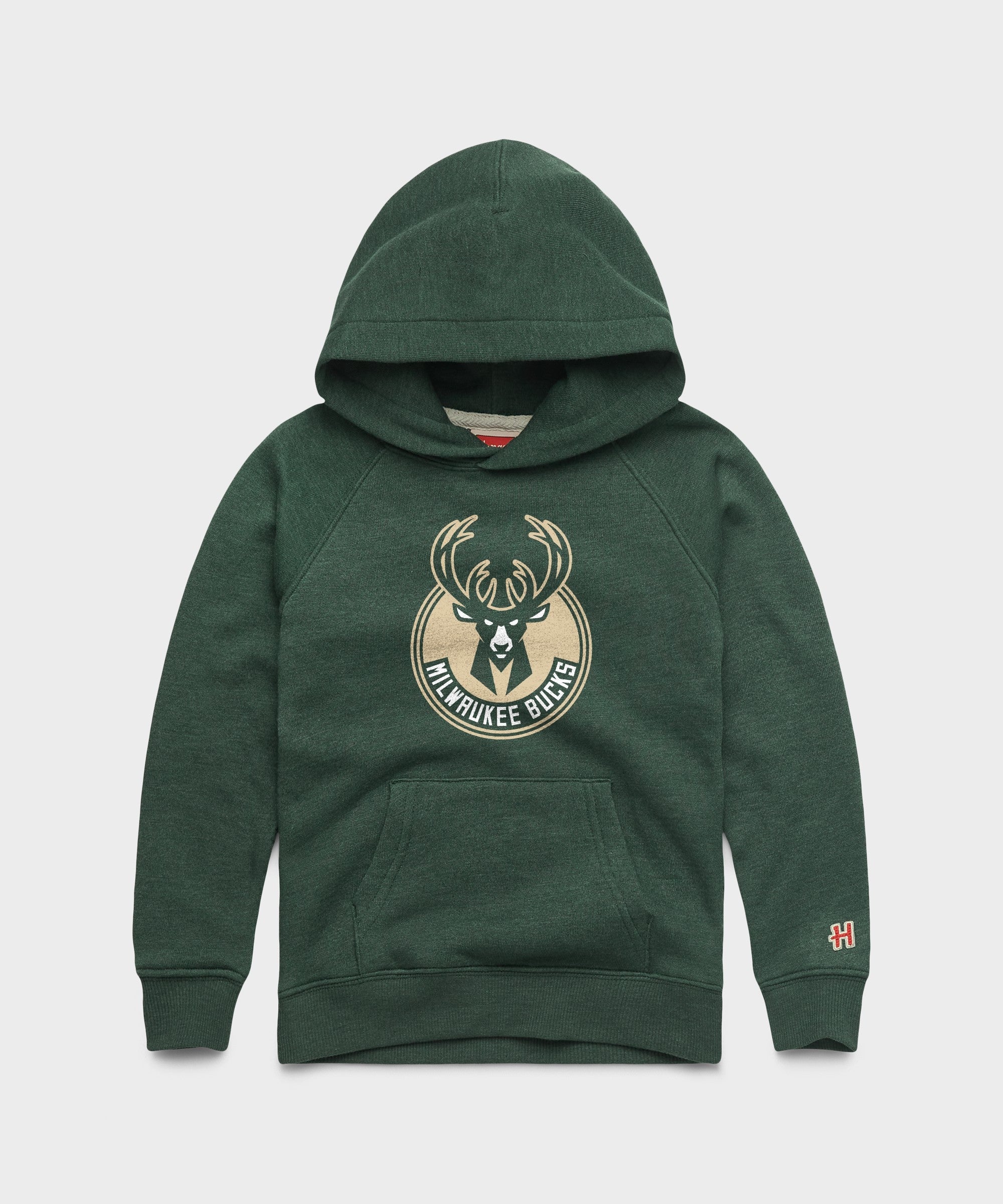 Youth Milwaukee Bucks Logo Hoodie