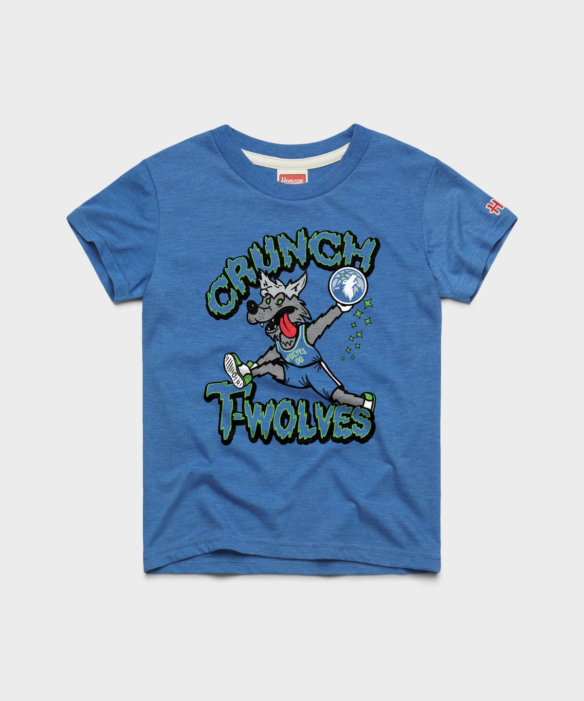 Youth Minnesota Timberwolves Crunch The Wolf