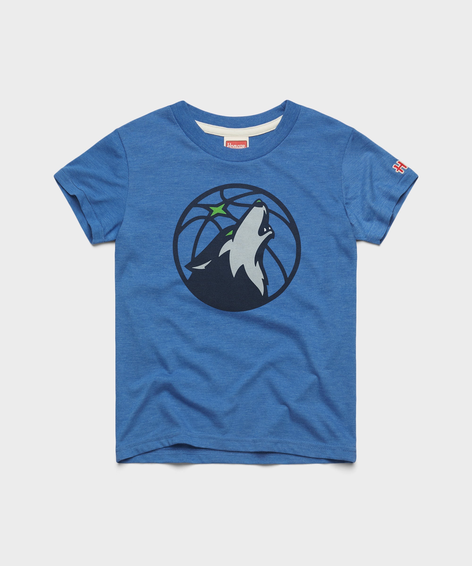 Youth Minnesota Timberwolves Logo Royal Blue