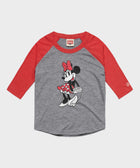 youth minnie mouse raglan