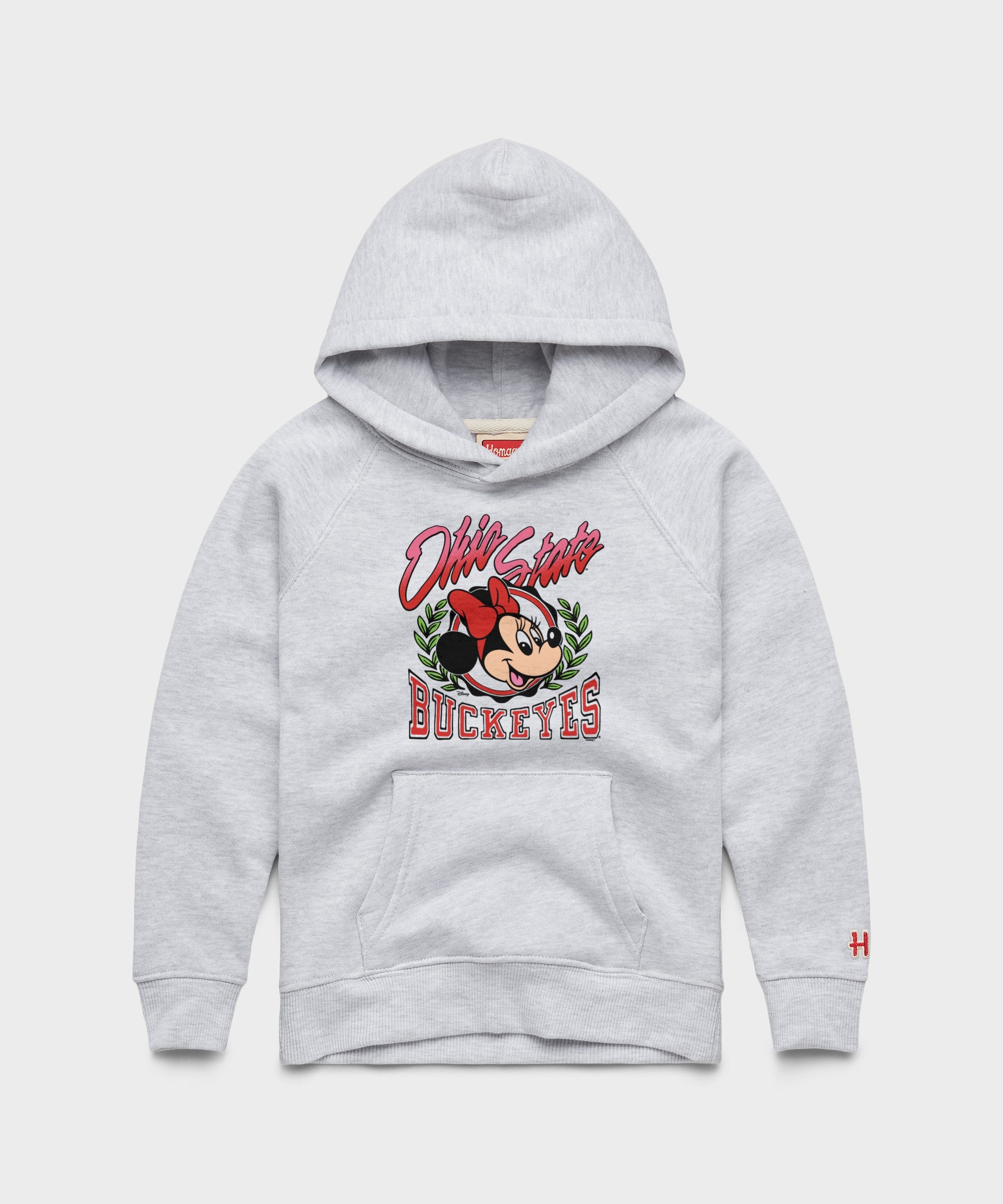 Youth Minnie Mouse x Ohio State Hoodie