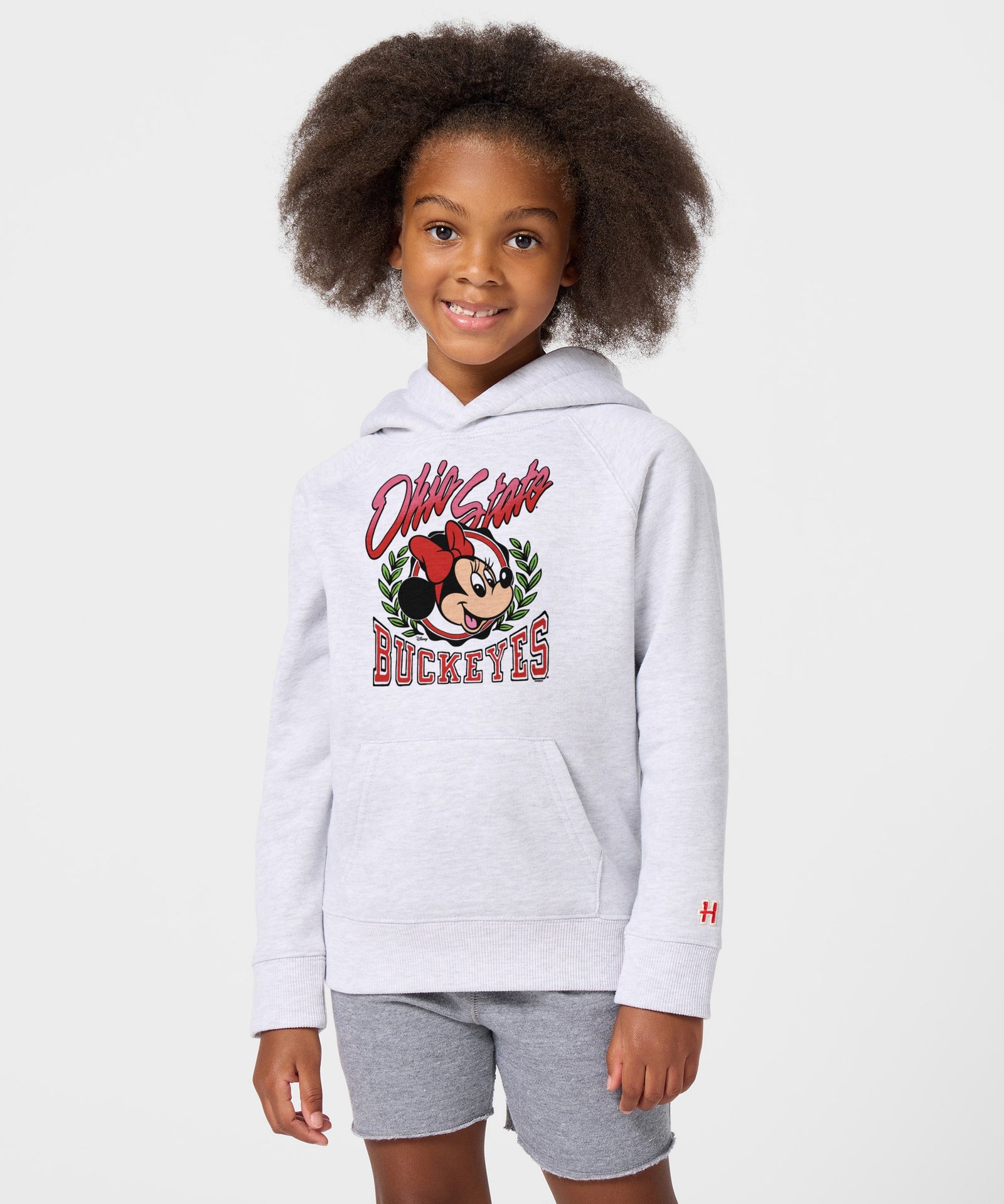 Youth Minnie Mouse x Ohio State Hoodie