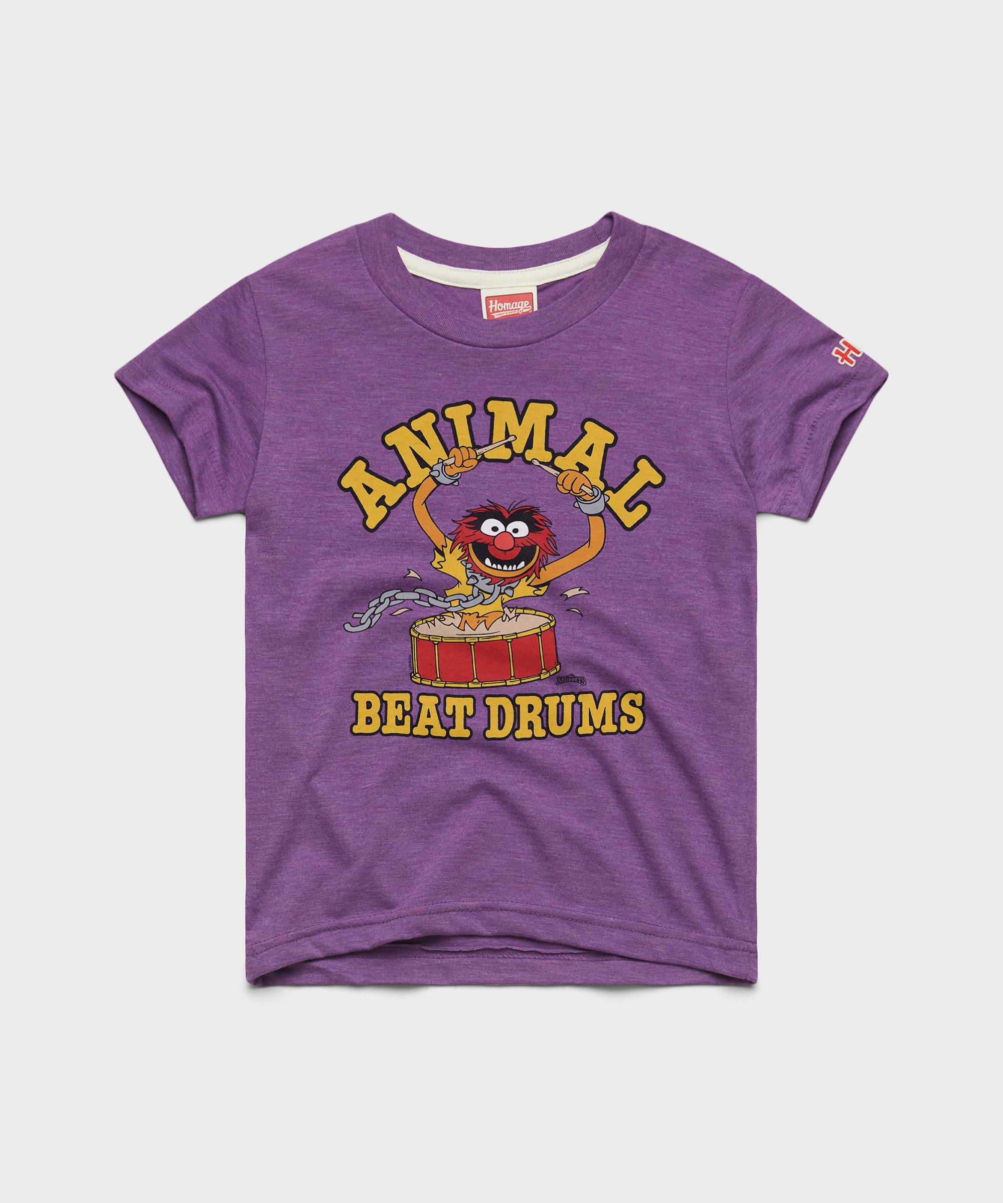 Youth Muppets Animal Beat Drums T Shirt