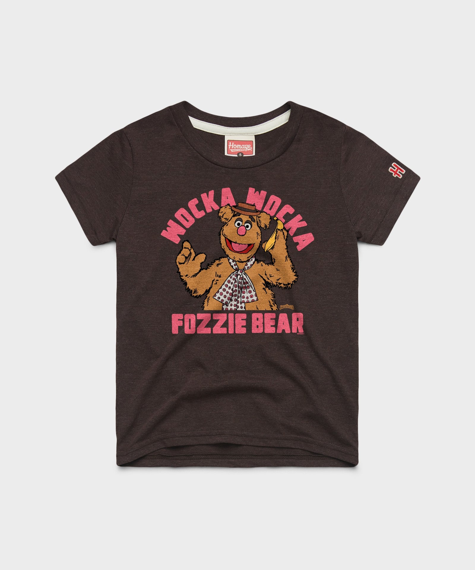 Youth Muppets Fozzie Bear Wocka Wocka T Shirt