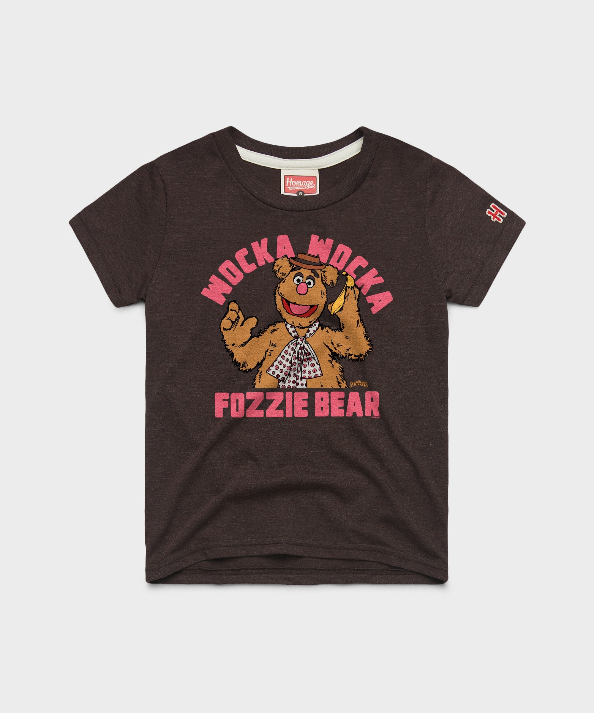 Youth Muppets Fozzie Bear Wocka Wocka T Shirt