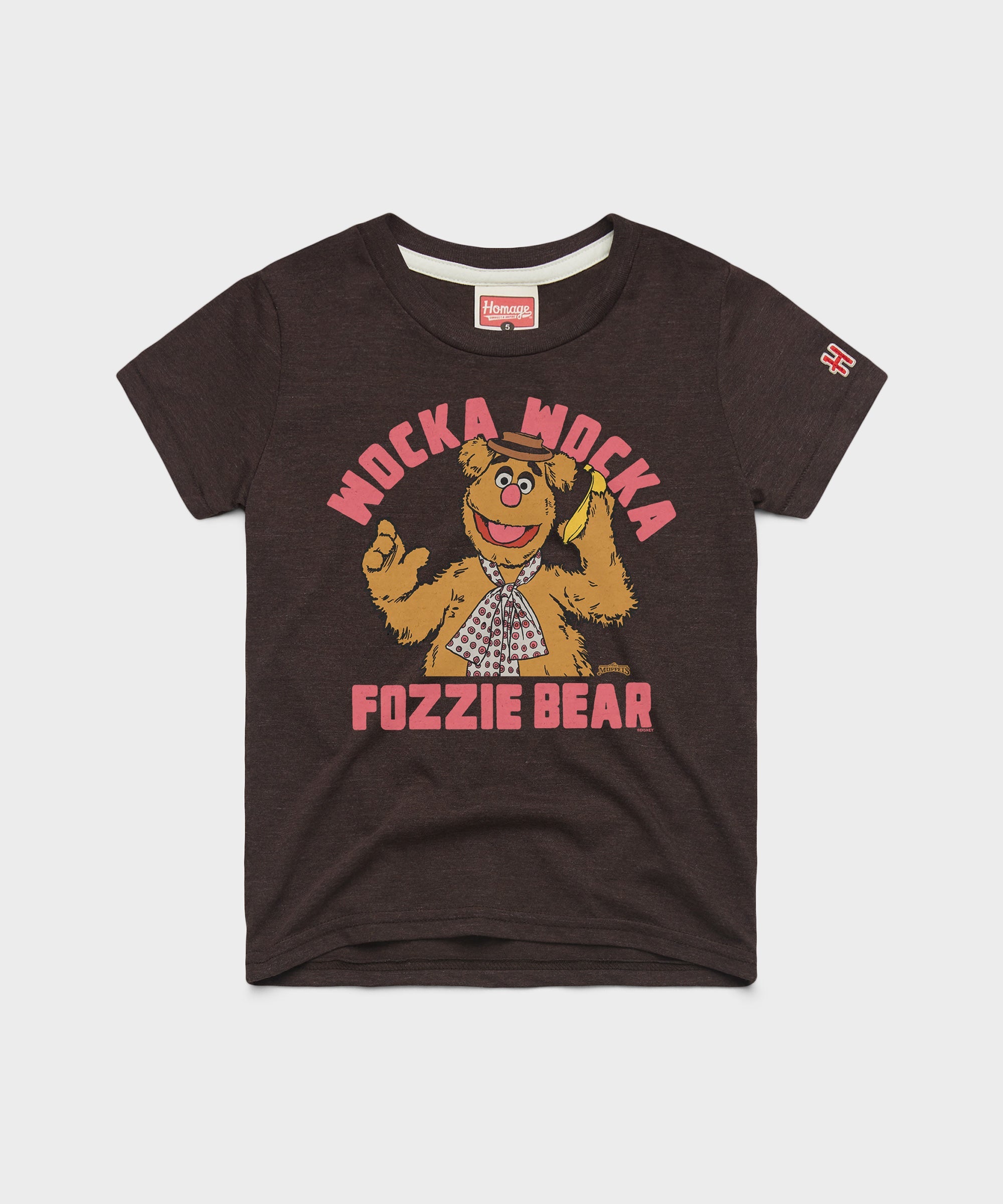 Youth Muppets Fozzie Bear Wocka Wocka T Shirt
