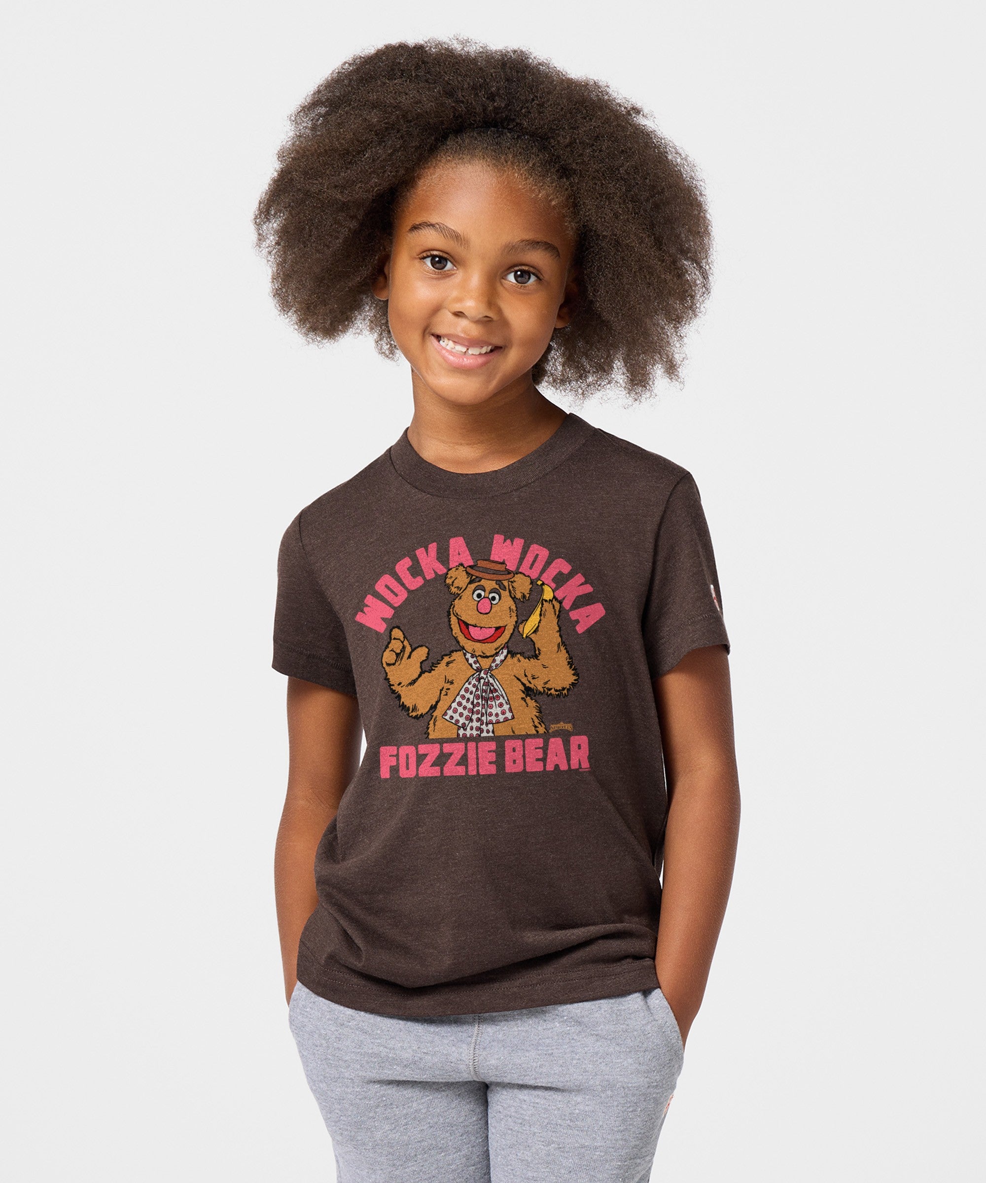 Youth Muppets Fozzie Bear Wocka Wocka T Shirt