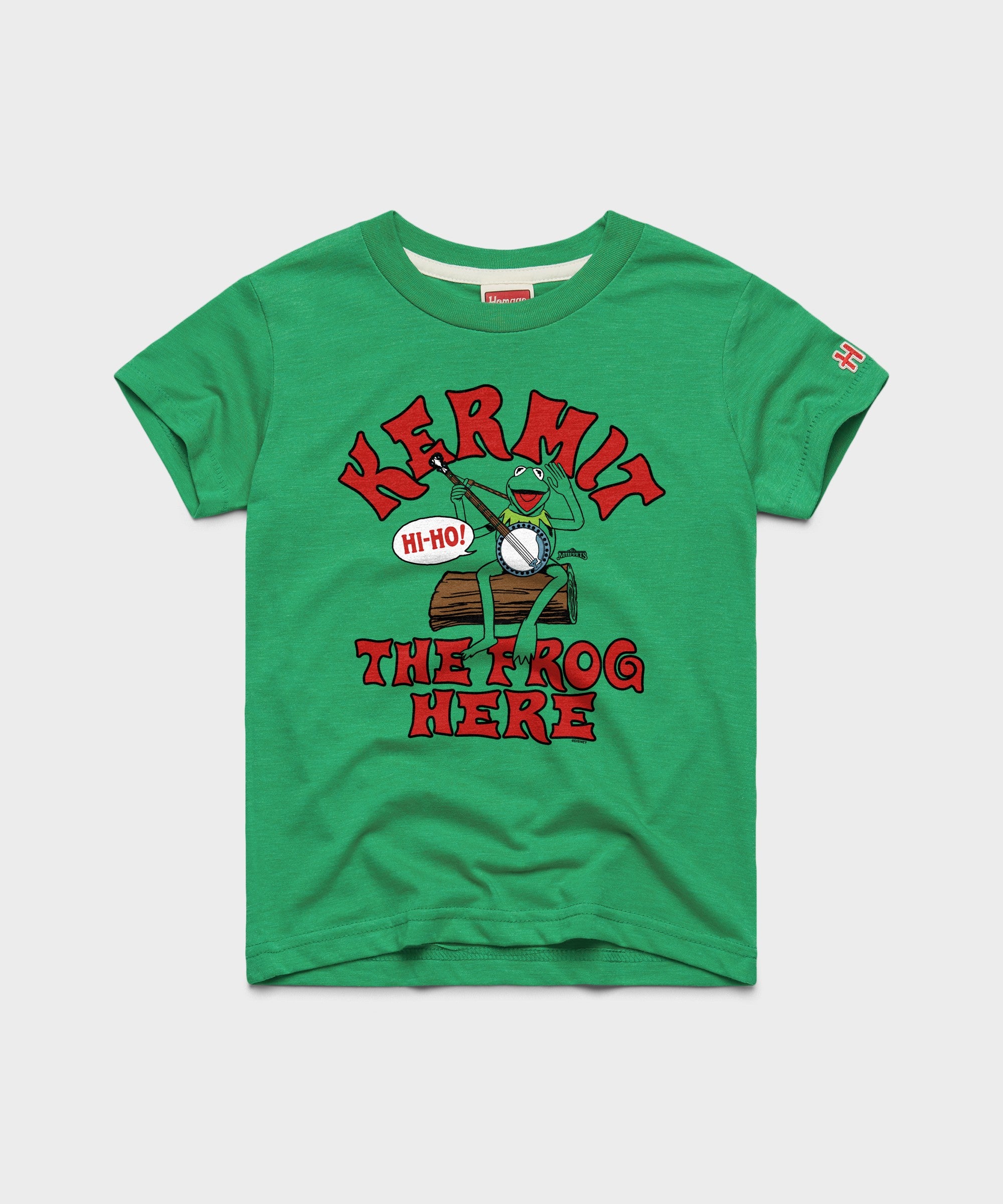 Youth Muppets Kermit The Frog Here T Shirt