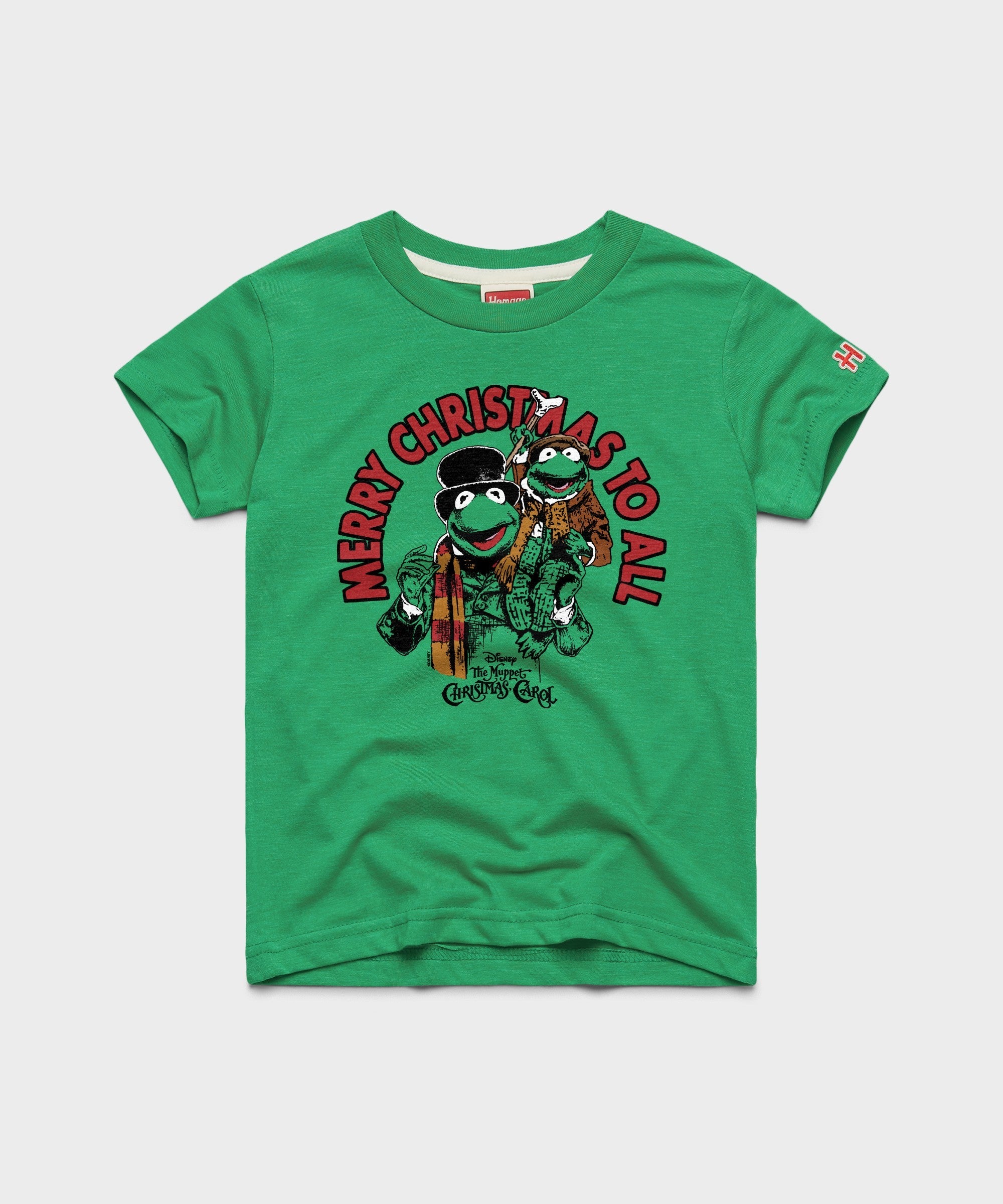 Youth Muppets Merry Christmas To All Green