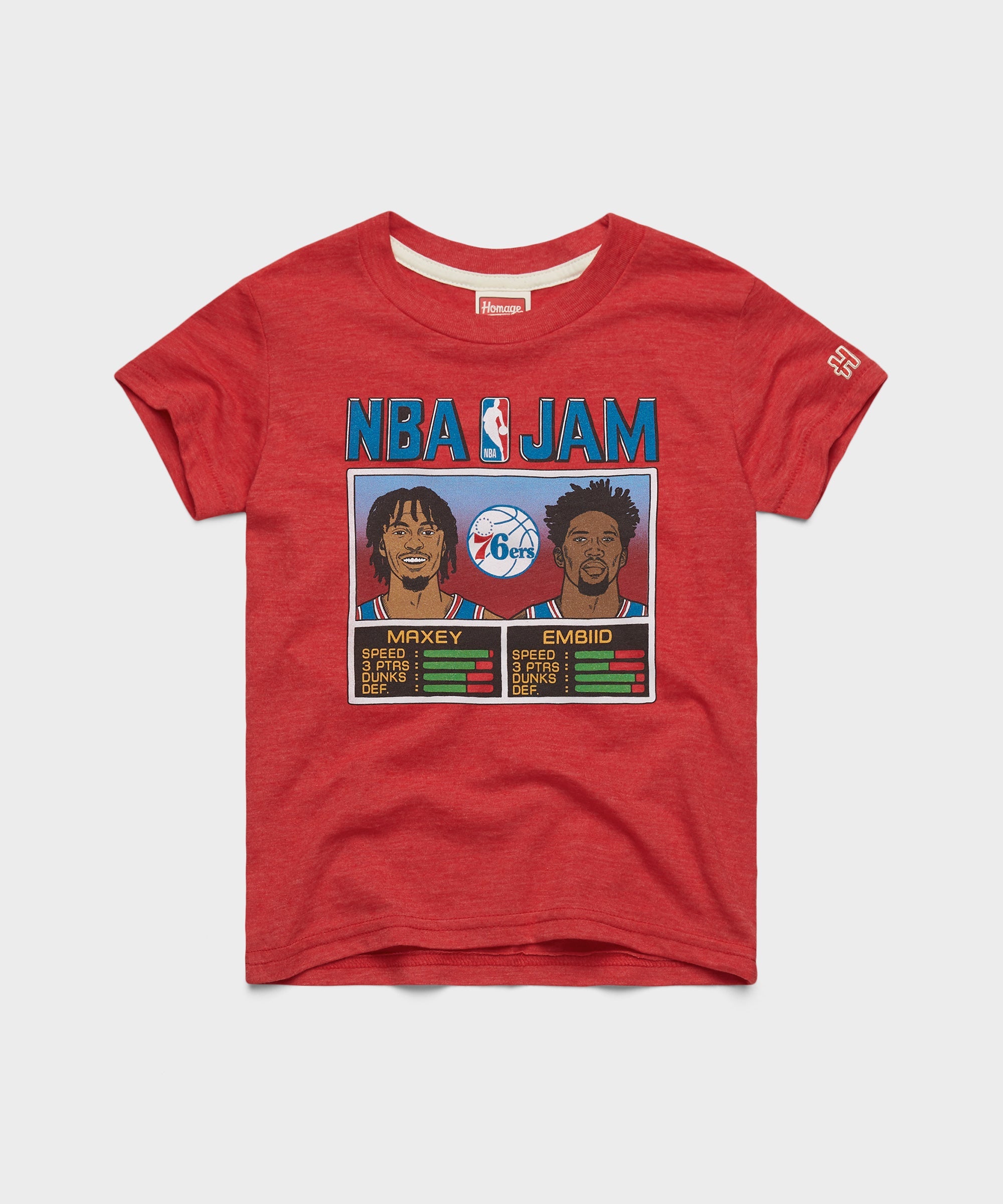 Youth NBA Jam 76ers Maxey And Embiid
