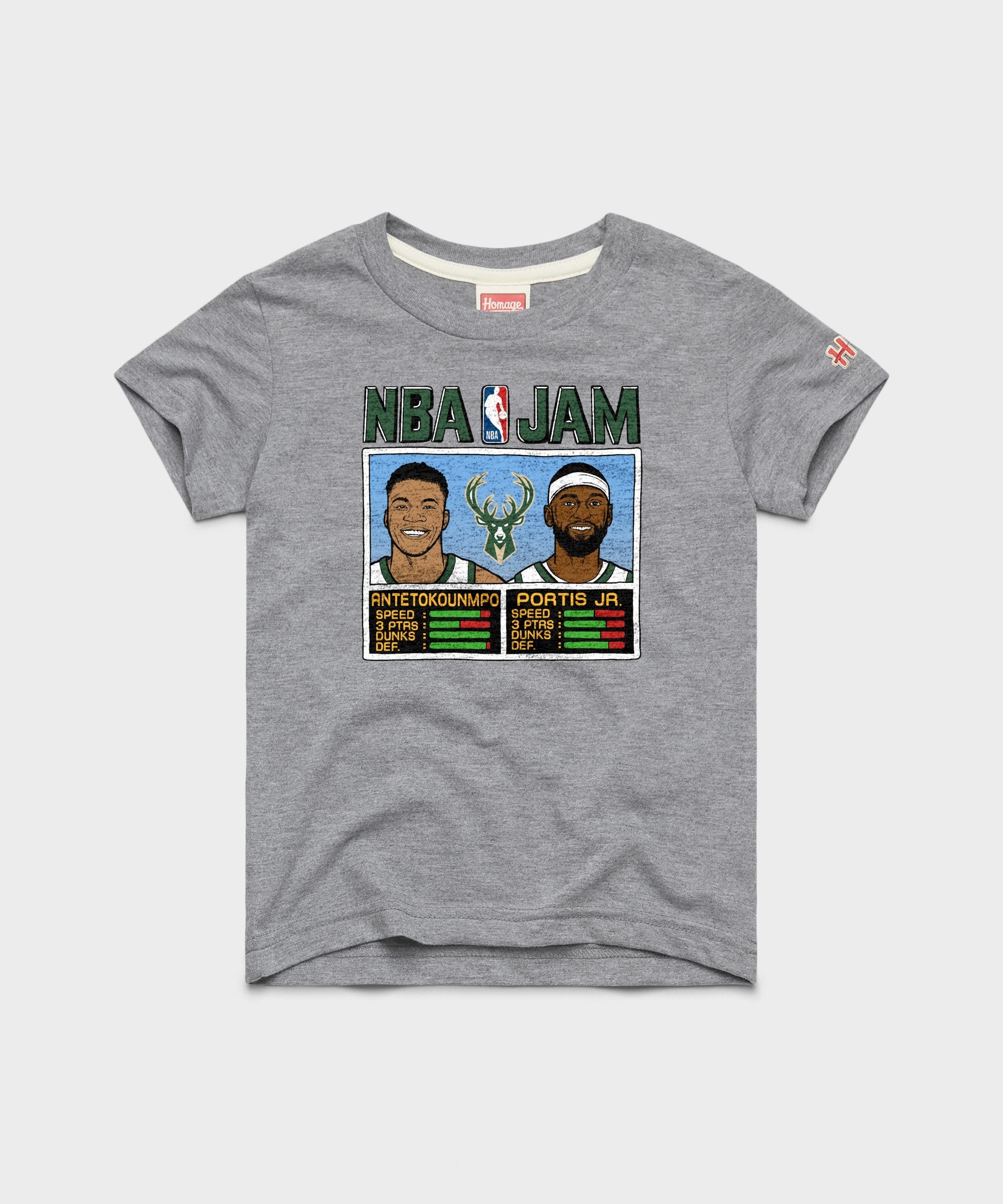 Youth NBA Jam Bucks Antetokounmpo And Portis Jr.