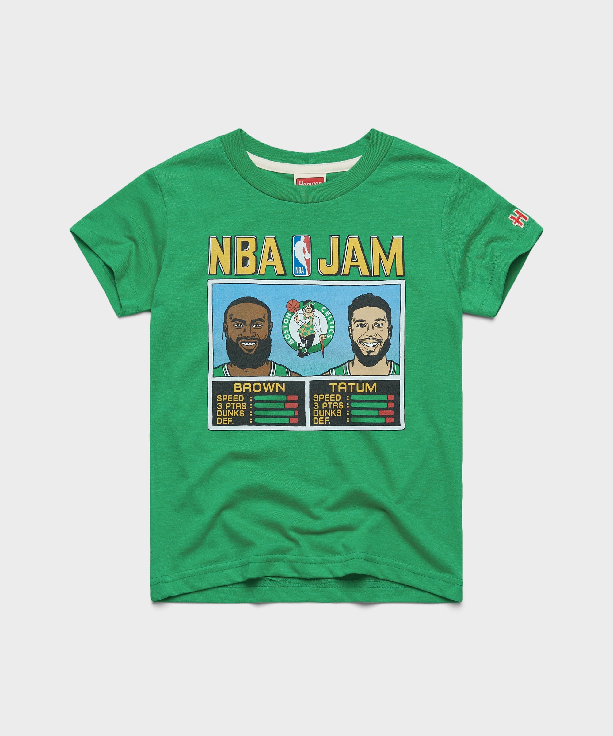 Youth NBA Jam Celtics Brown And Tatum Green