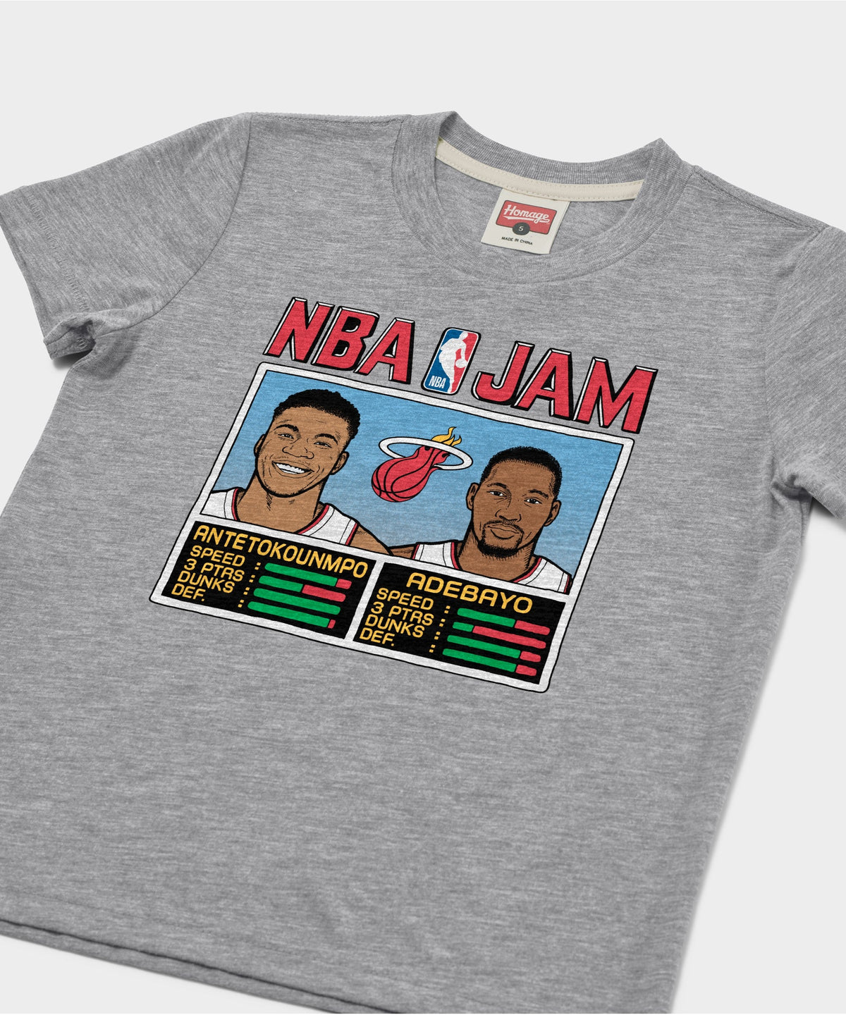 Youth NBA Jam Heat Antetokounmpo And Adebayo
