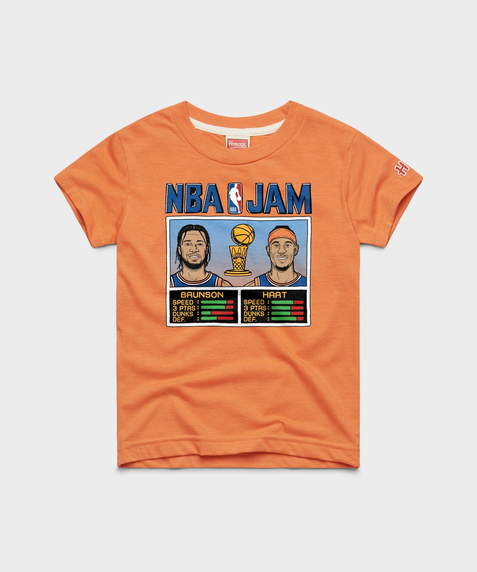 Youth NBA Jam Knicks 2026 Champs Brunson And Hart