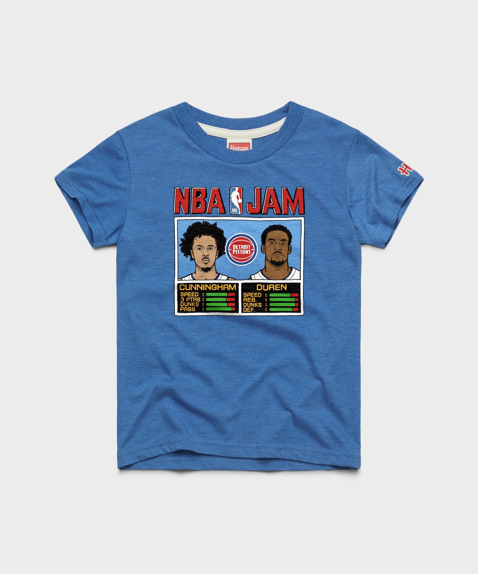 Youth NBA Jam Pistons Cunningham And Duren