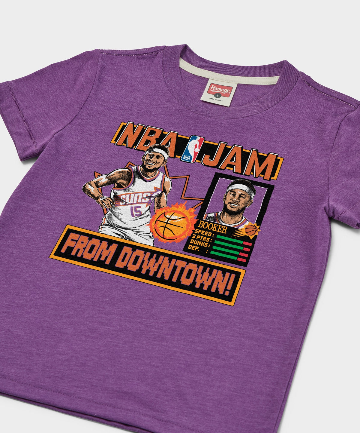Youth NBA Jam Suns Devin Booker