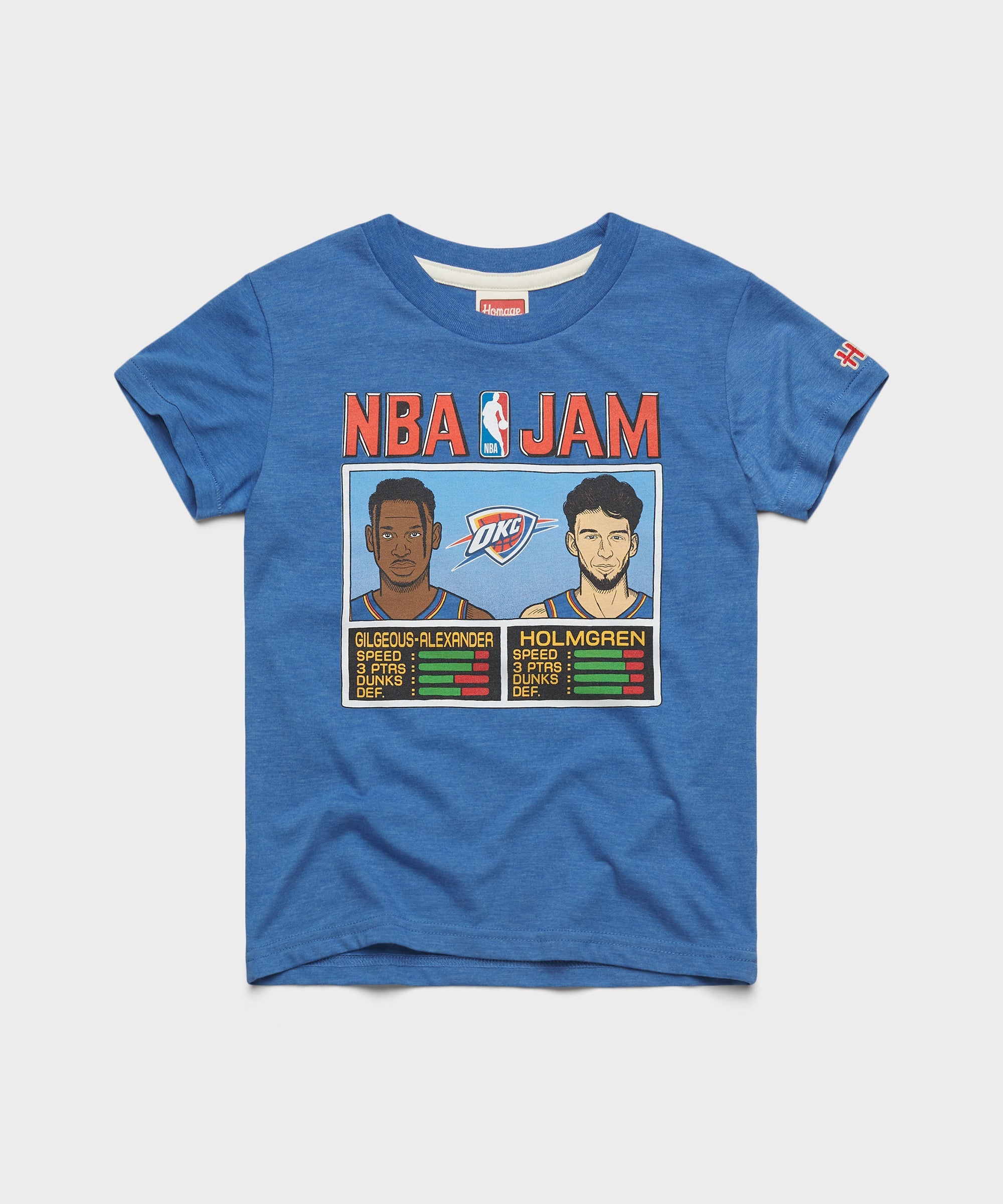 Youth NBA Jam Thunder Gilgeous-Alexander And Holmgren Royal Blue