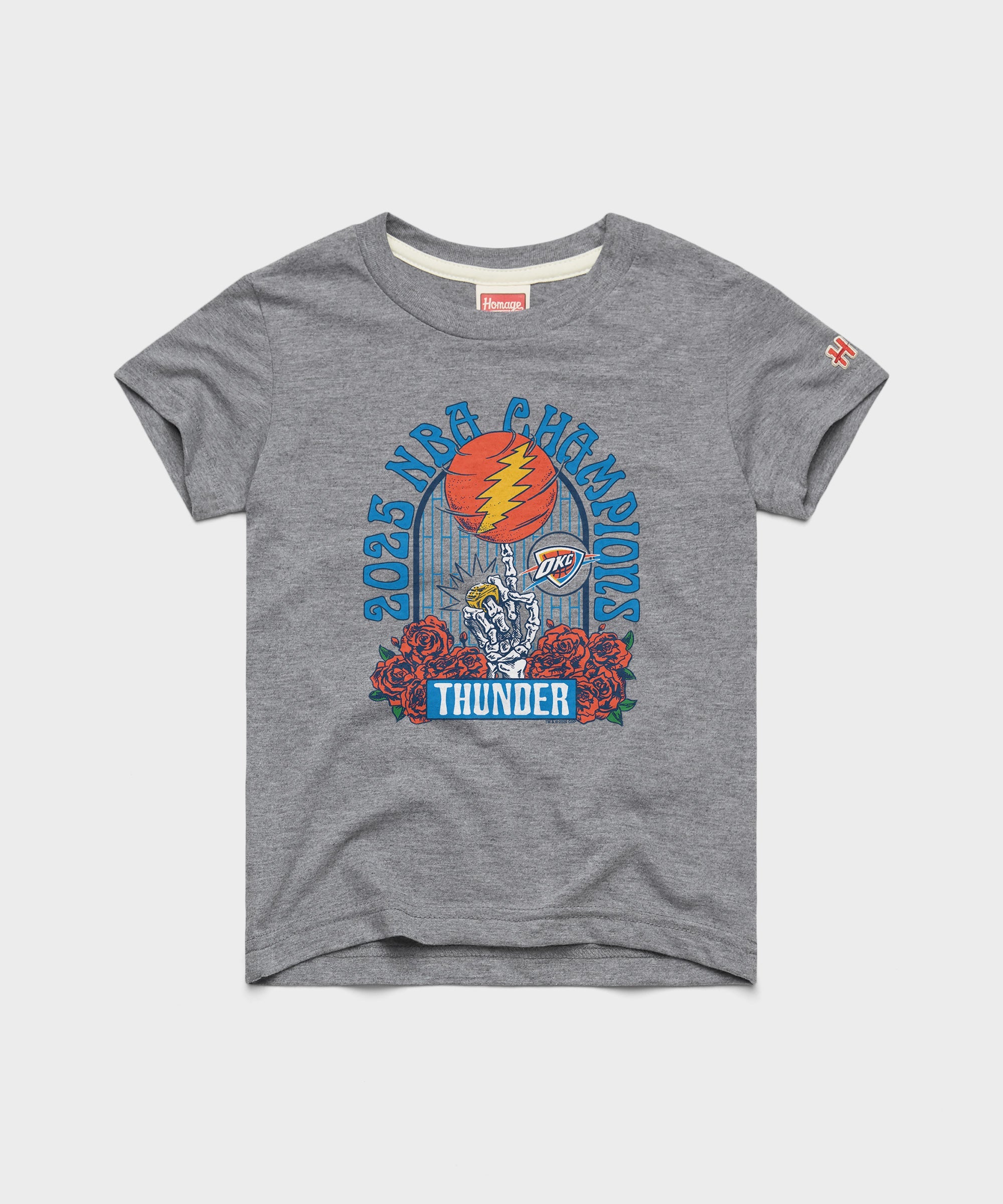 Youth NBA x Grateful Dead 2025 Champs Thunder