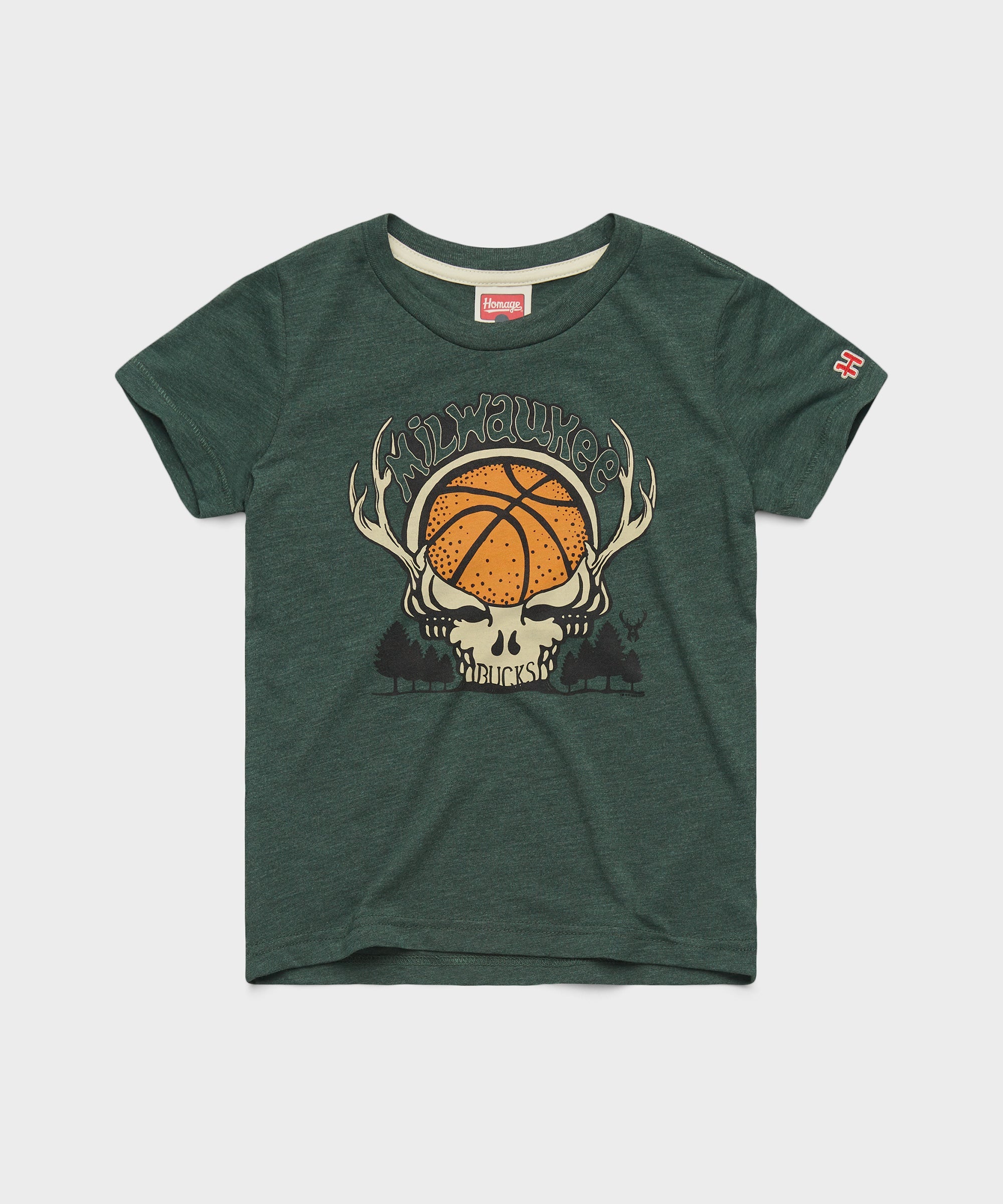 Youth NBA x Grateful Dead x Bucks Skull
