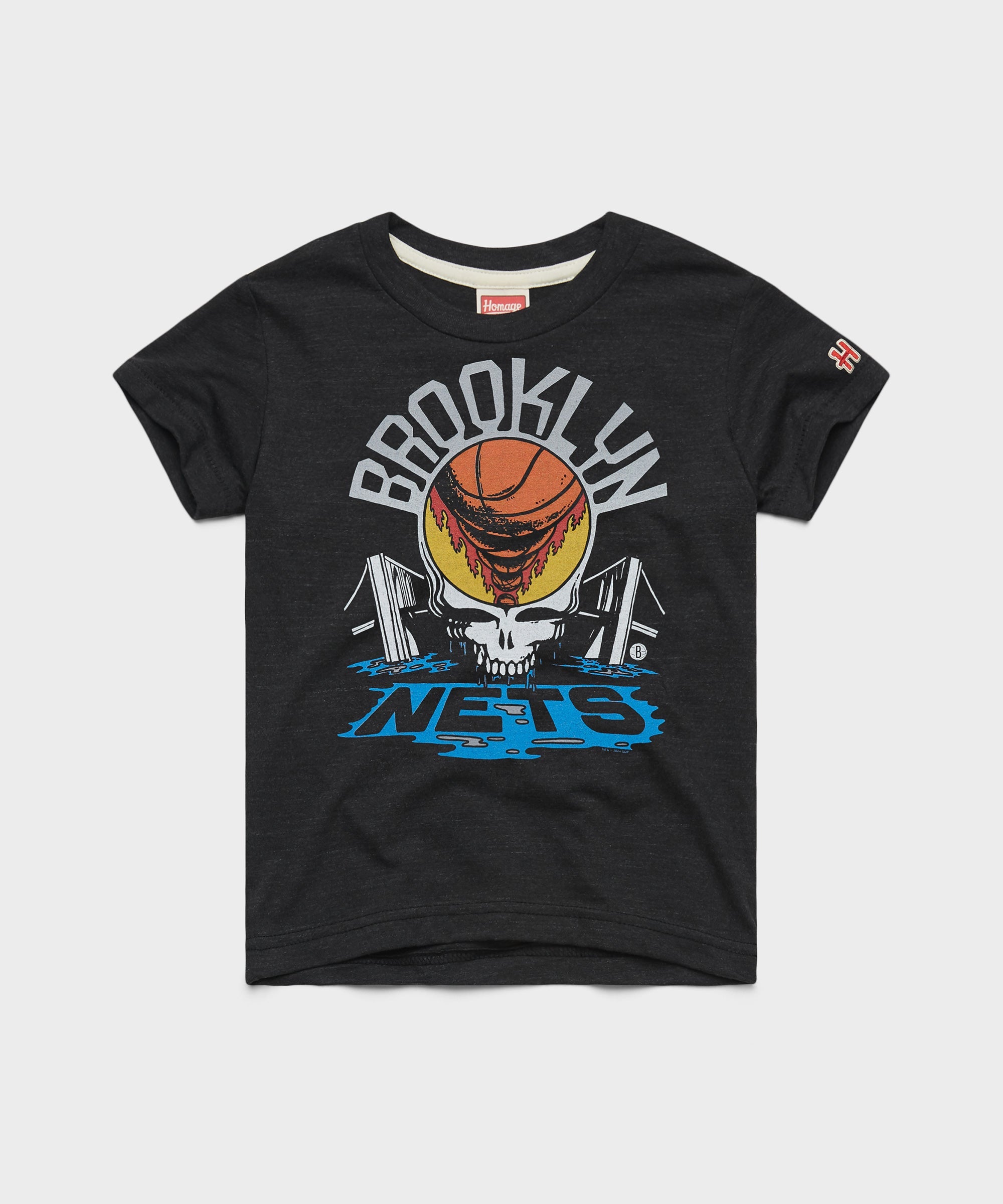 Youth NBA x Grateful Dead x Nets Skull