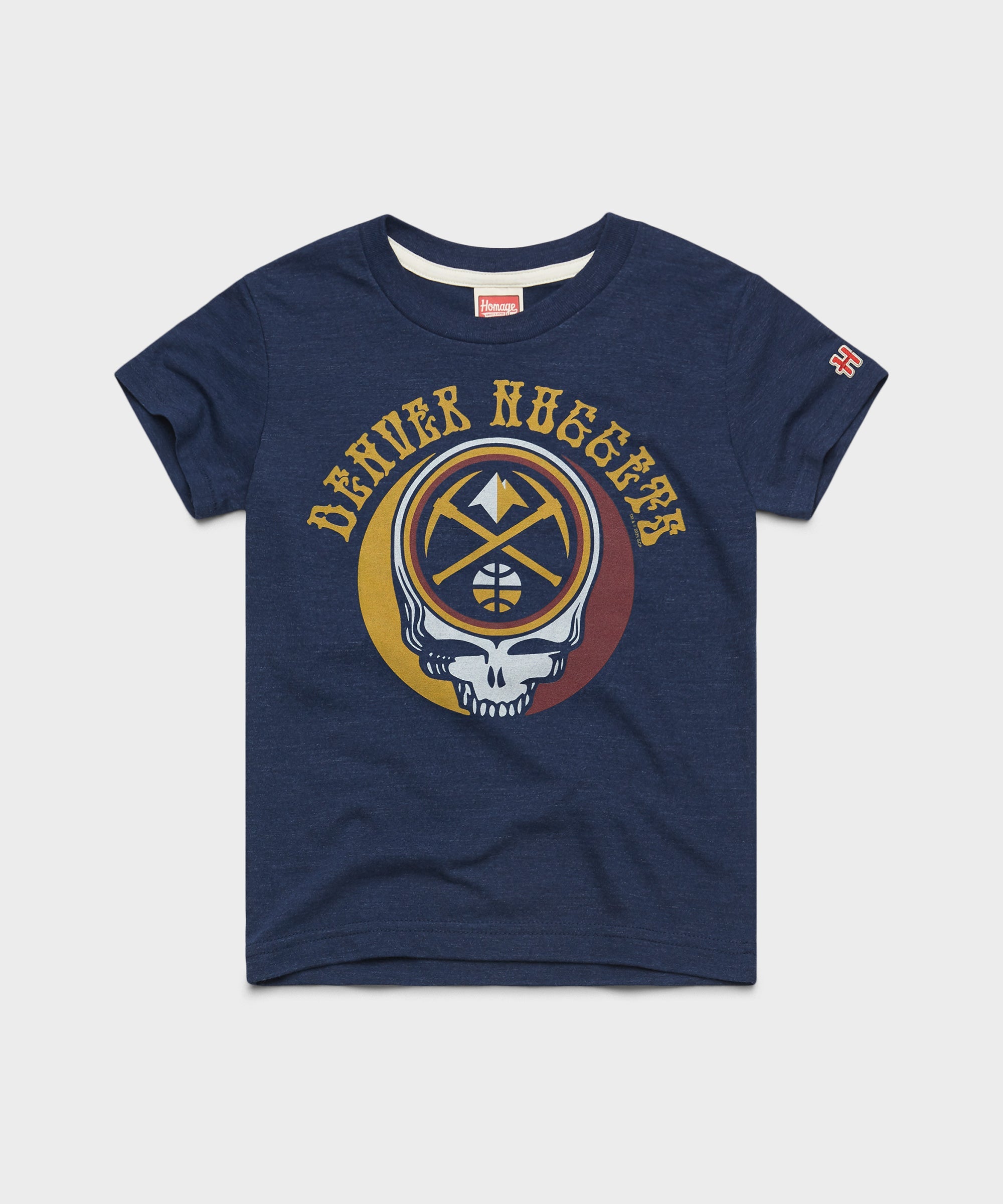 Youth NBA x Grateful Dead x Nuggets Skull Navy