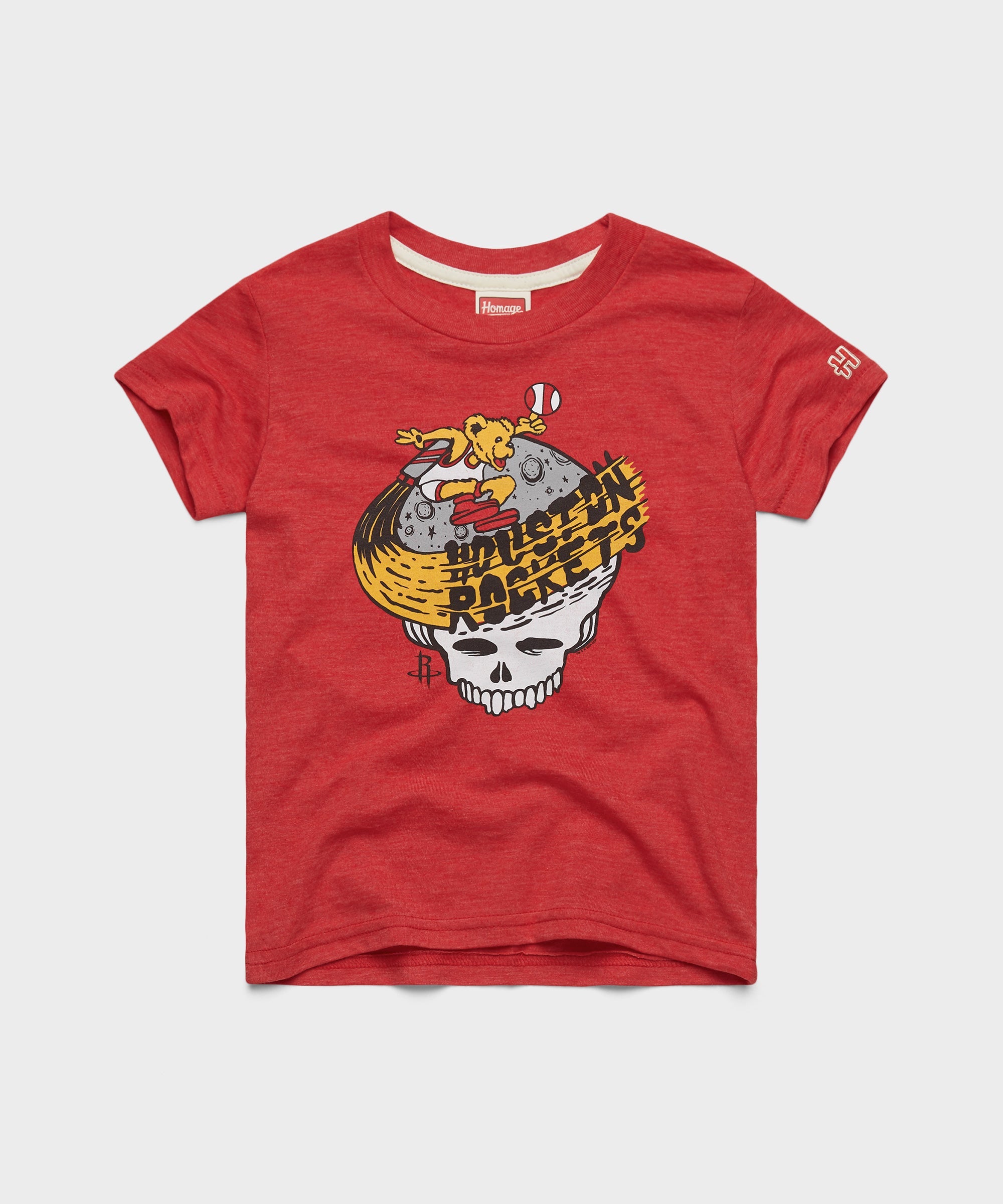 Youth NBA x Grateful Dead x Rockets Skull Red