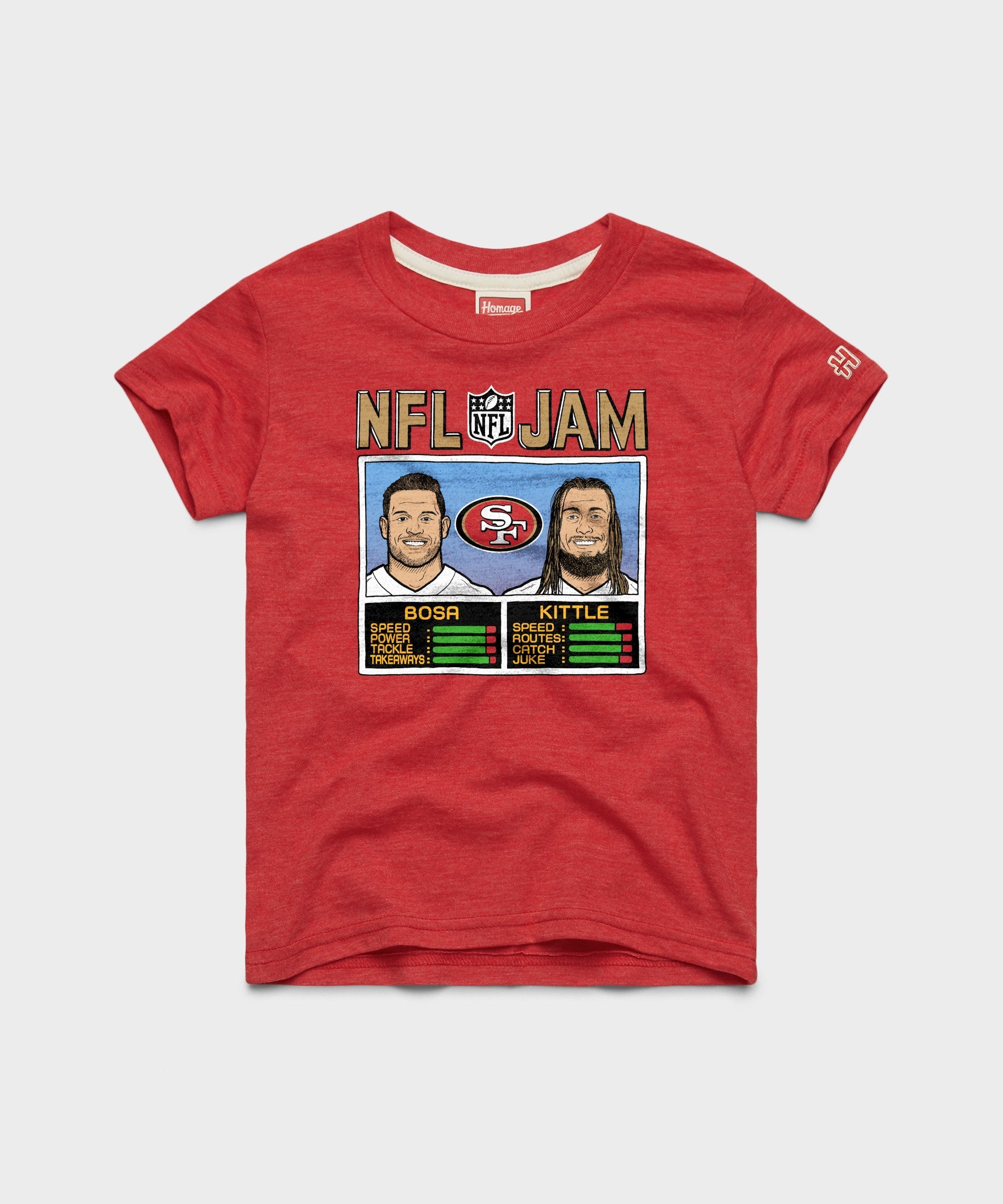 Youth NFL Jam 49ers Bosa And Kittle