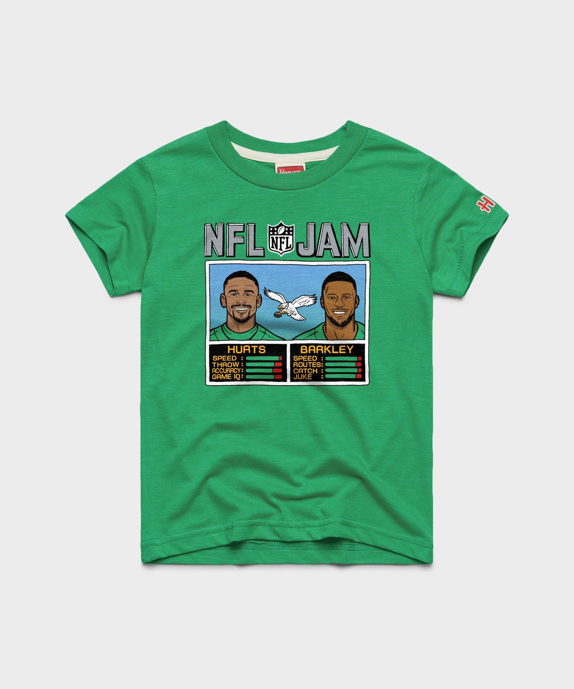 Youth NFL Jam Eagles Hurts And Barkley