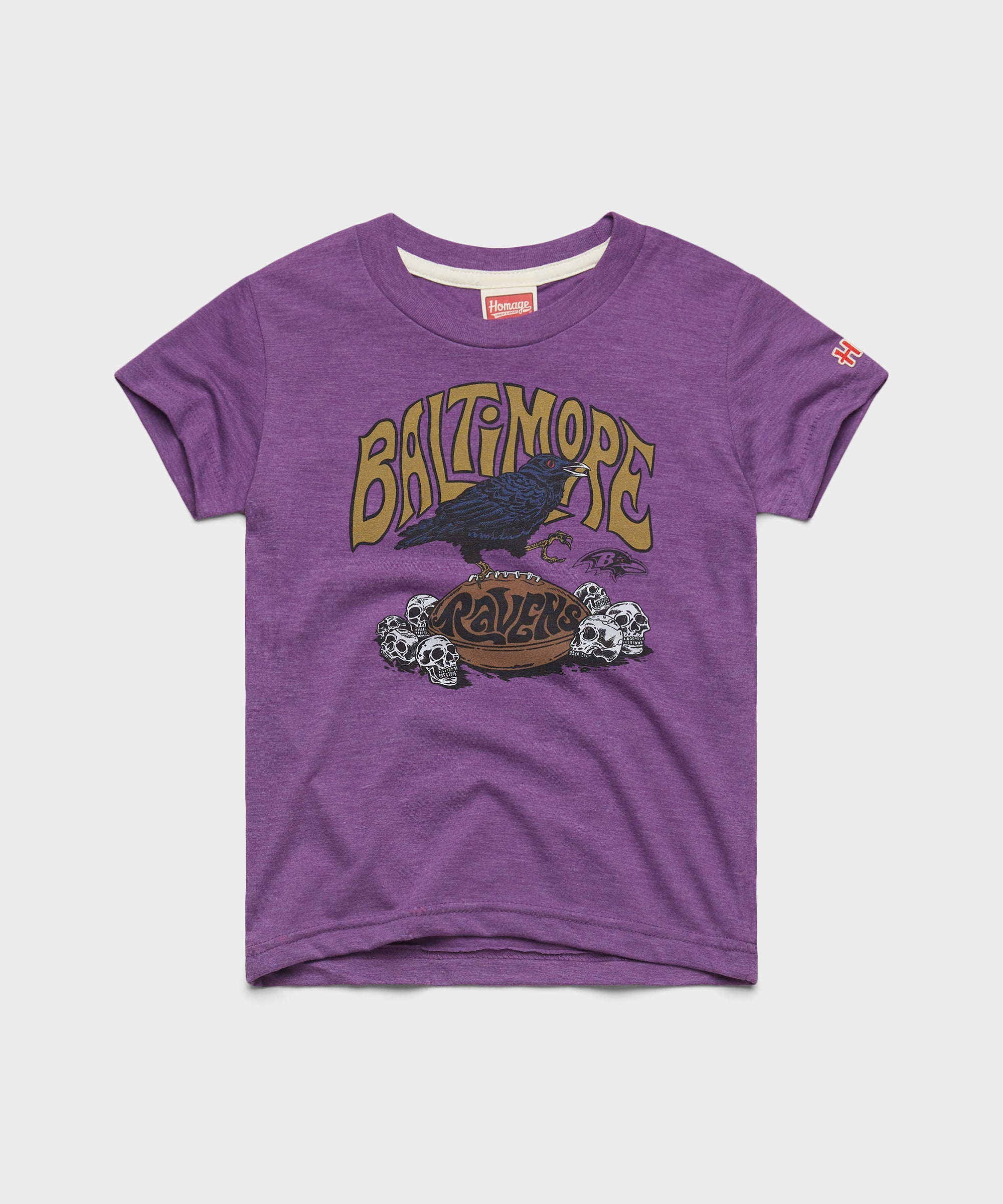 Youth NFL x Grateful Dead x Ravens Royal Purple