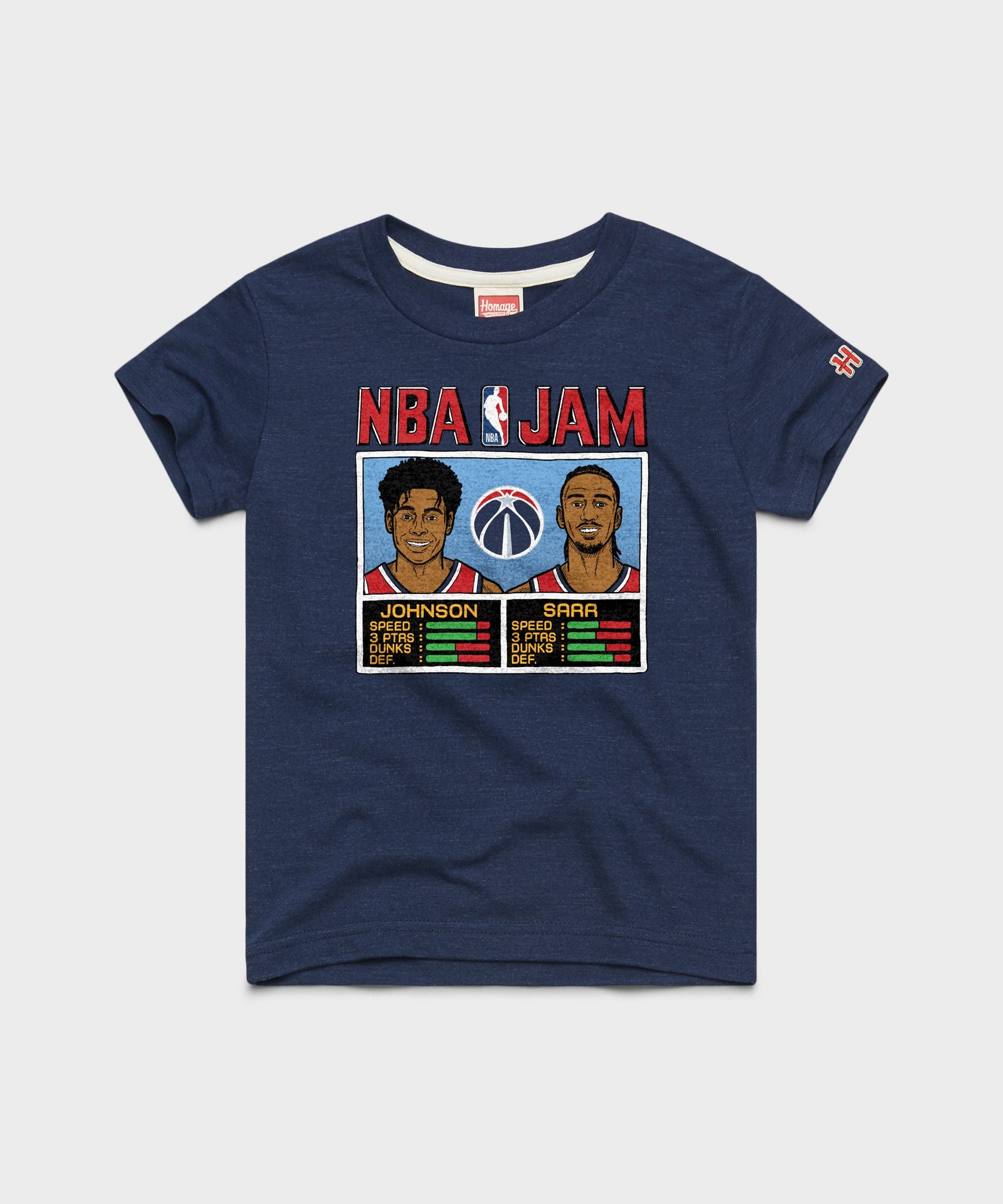 Youth Nba Jam Wizards Johnson And Sarr