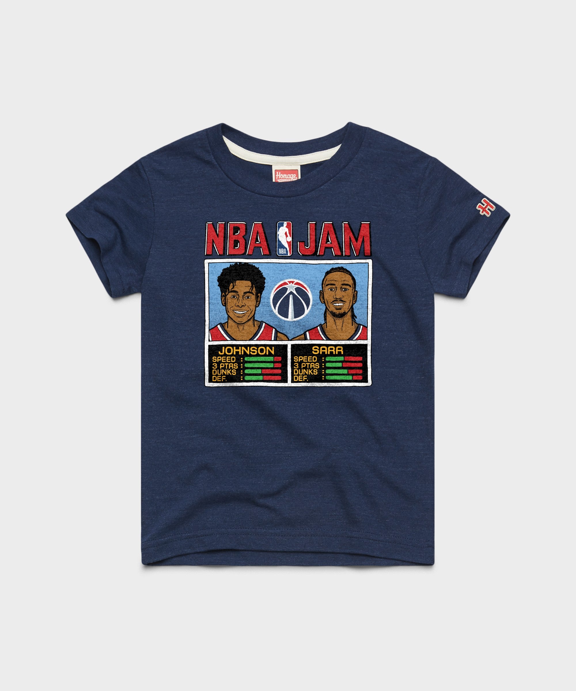 Youth Nba Jam Wizards Johnson And Sarr