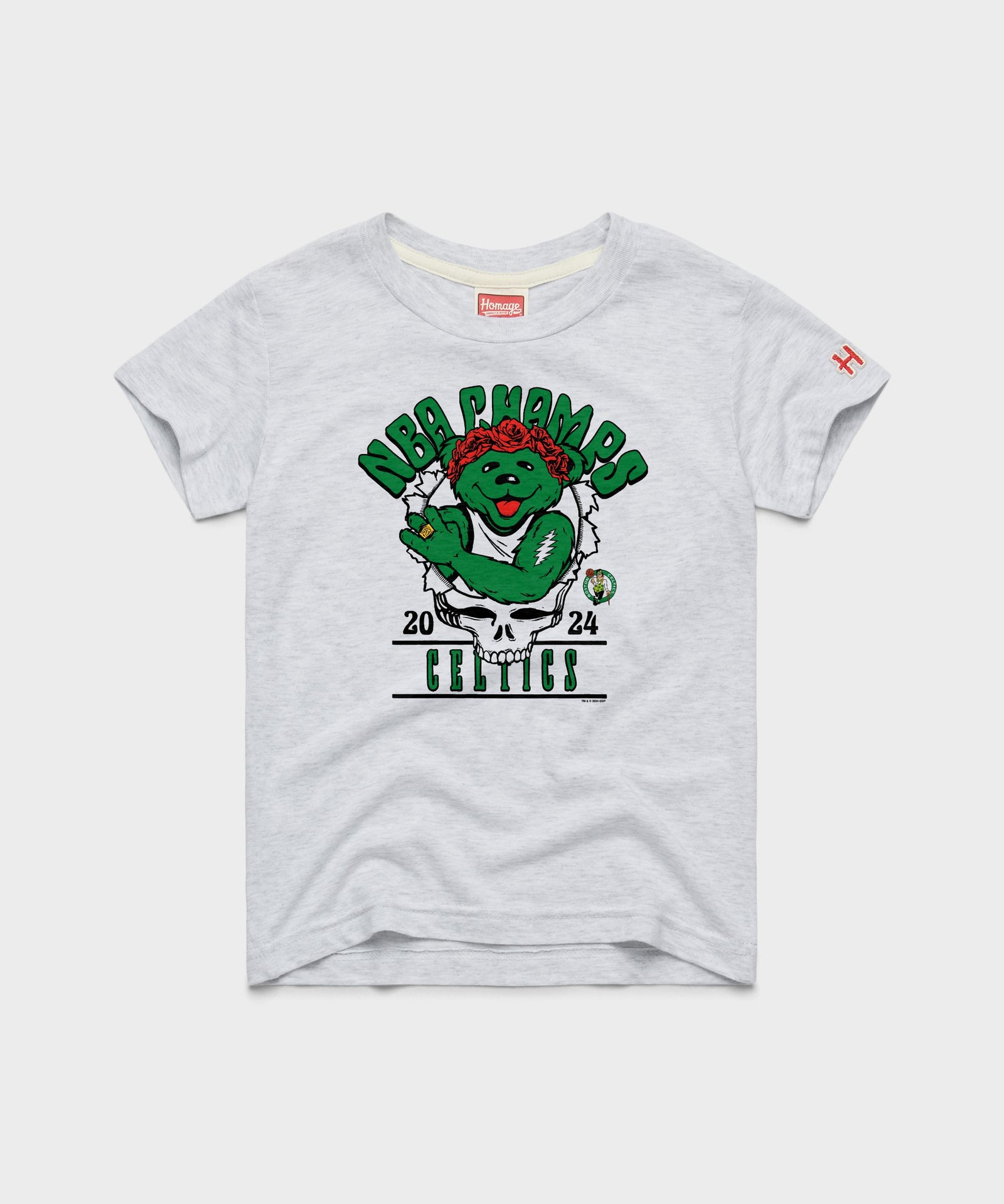 Youth Nba X Grateful Dead 2024 Champs Celtics