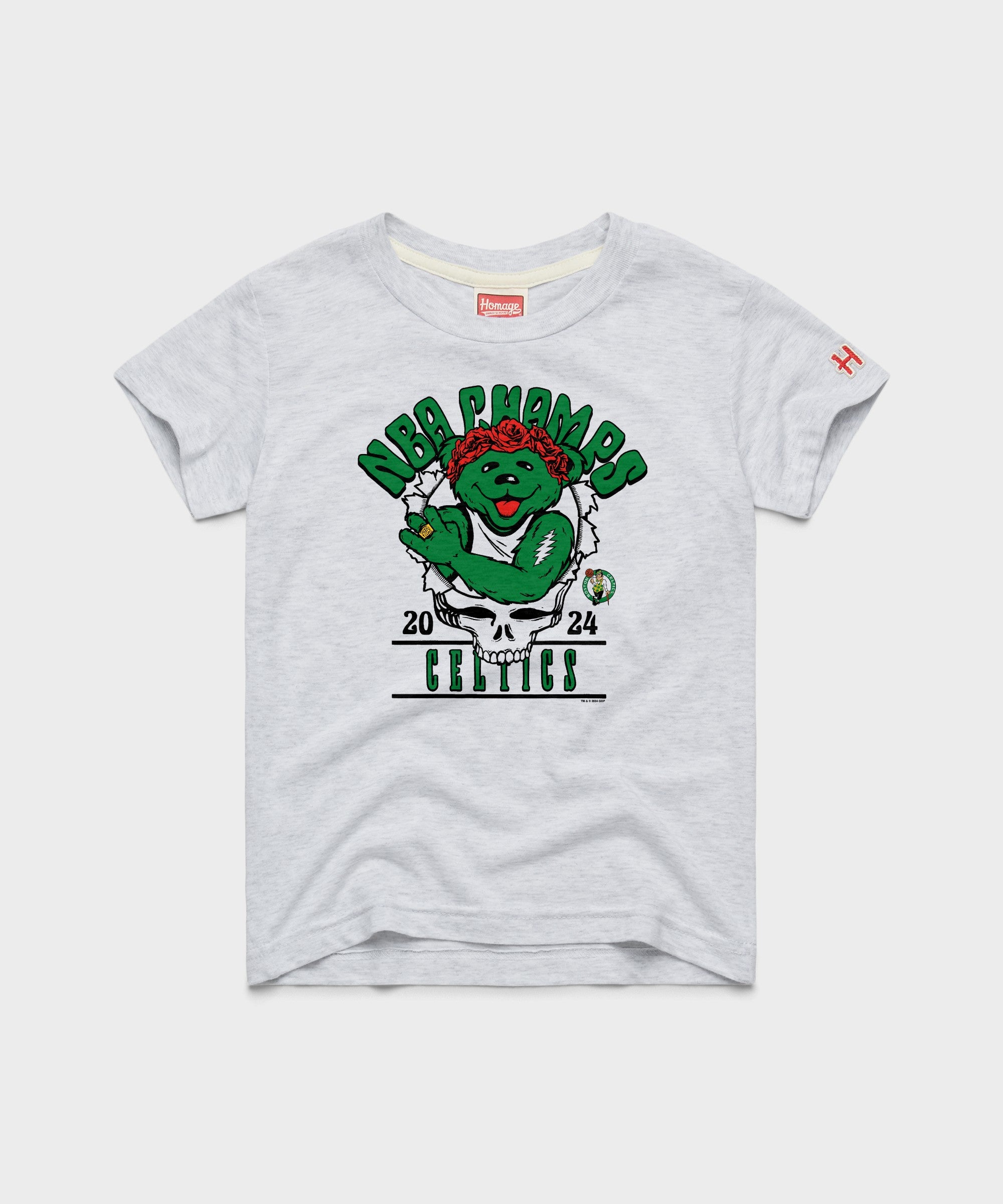 Youth Nba X Grateful Dead 2024 Champs Celtics