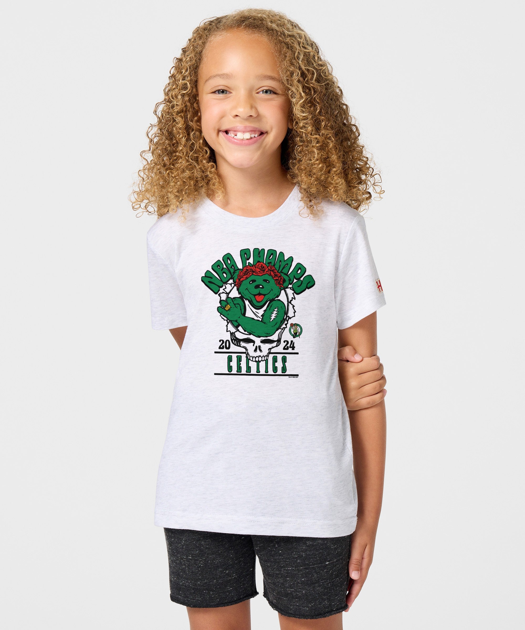 Youth Nba X Grateful Dead 2024 Champs Celtics