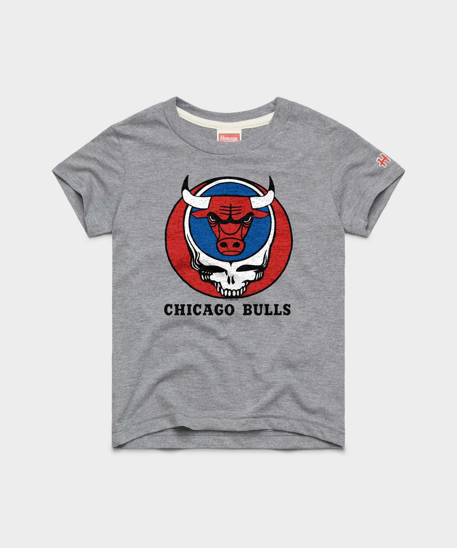 Youth Nba X Grateful Dead X Bulls Skull