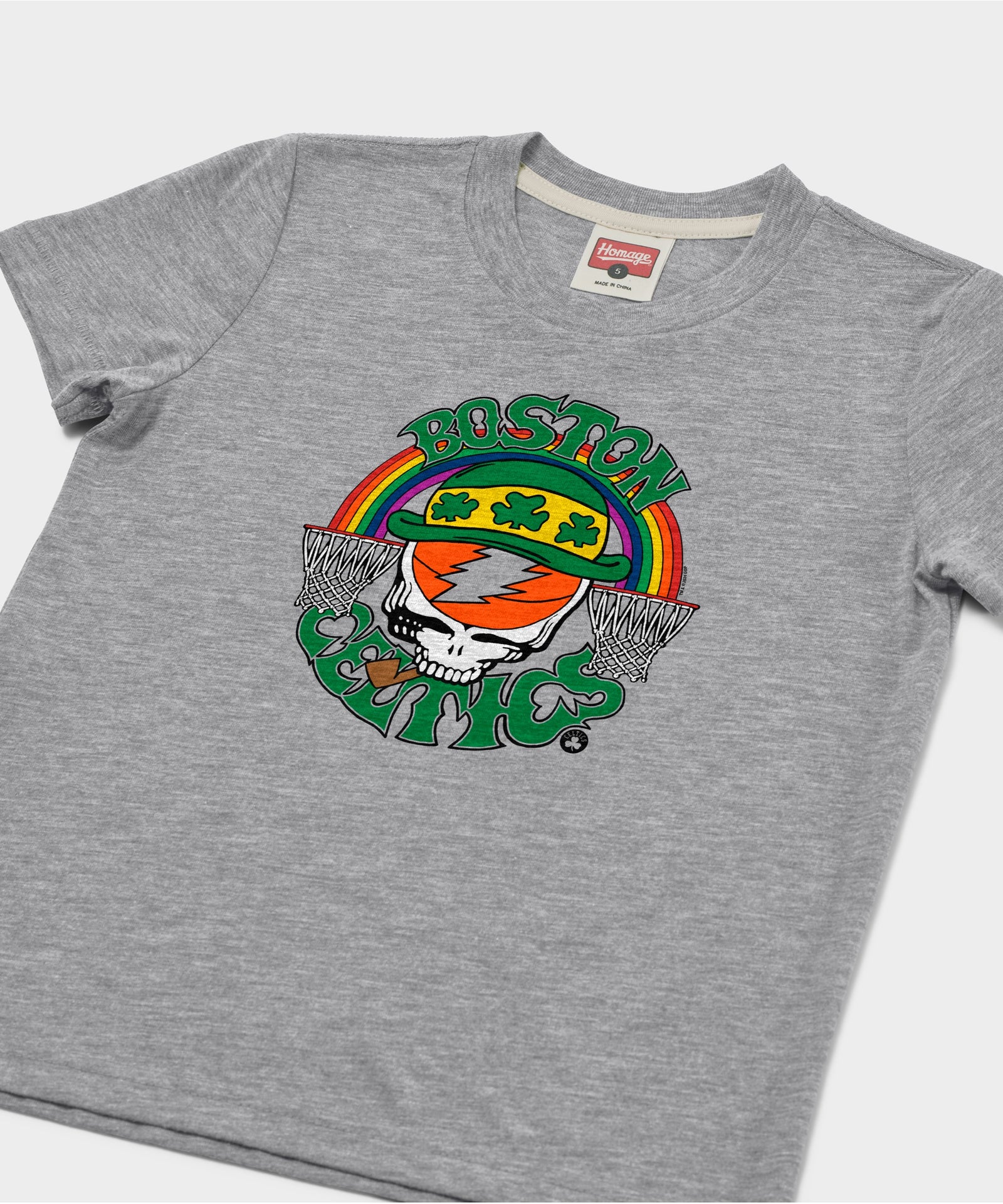 Youth Nba X Grateful Dead X Celtics Skull