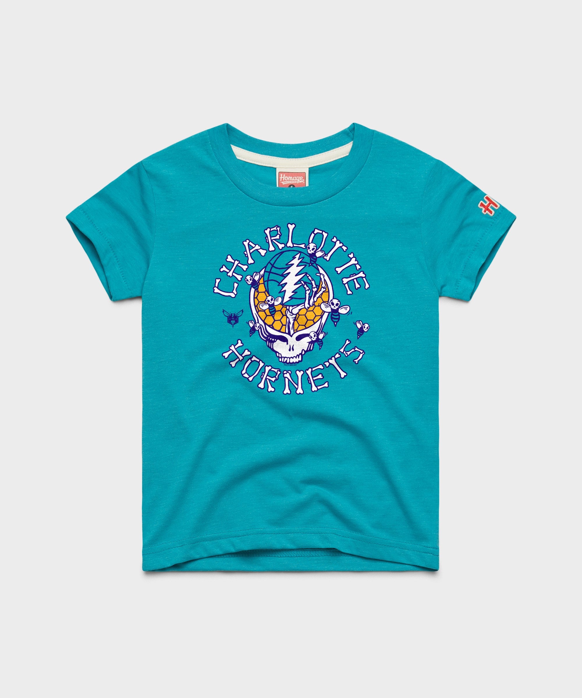 Youth Nba X Grateful Dead X Hornets Skull