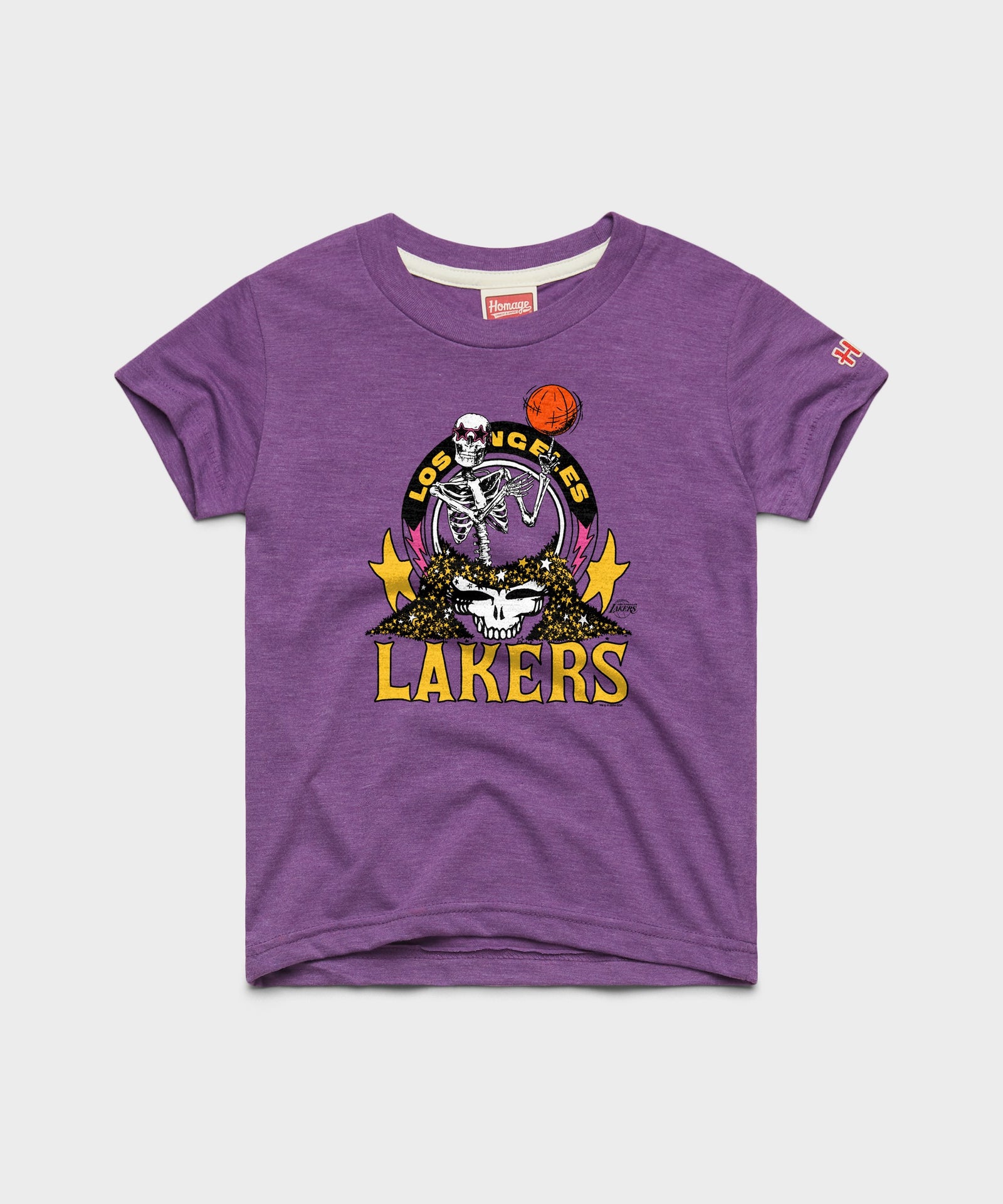 Youth Nba X Grateful Dead X Lakers Skull