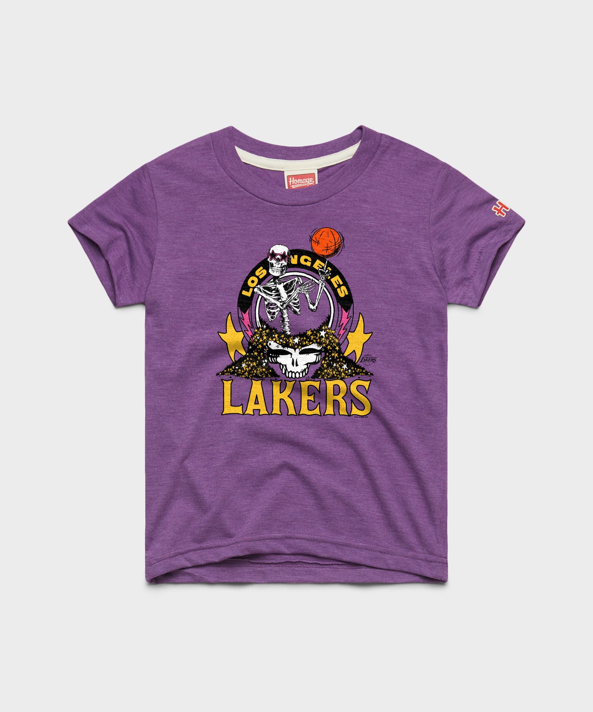 Youth Nba X Grateful Dead X Lakers Skull