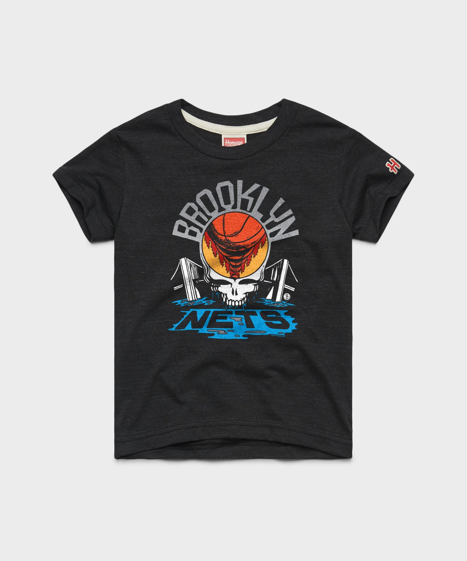 Youth Nba X Grateful Dead X Nets Skull