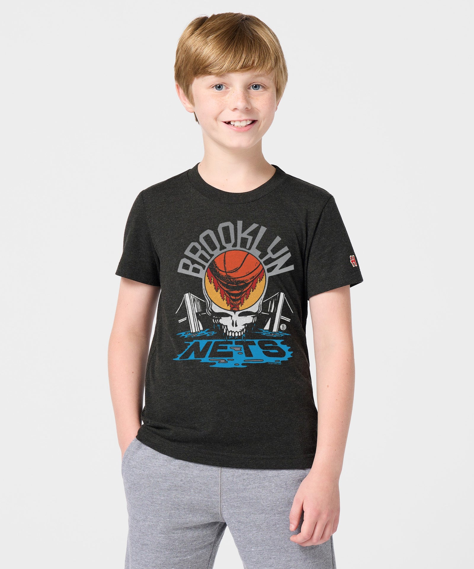 Youth Nba X Grateful Dead X Nets Skull