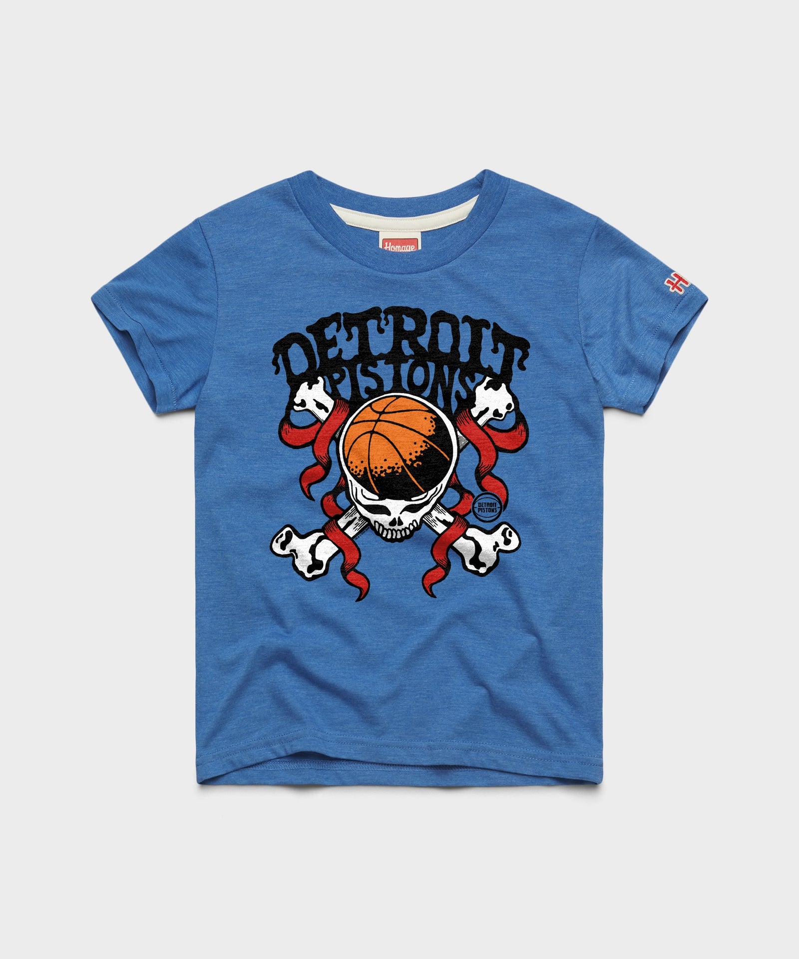 Youth Nba X Grateful Dead X Pistons Skull