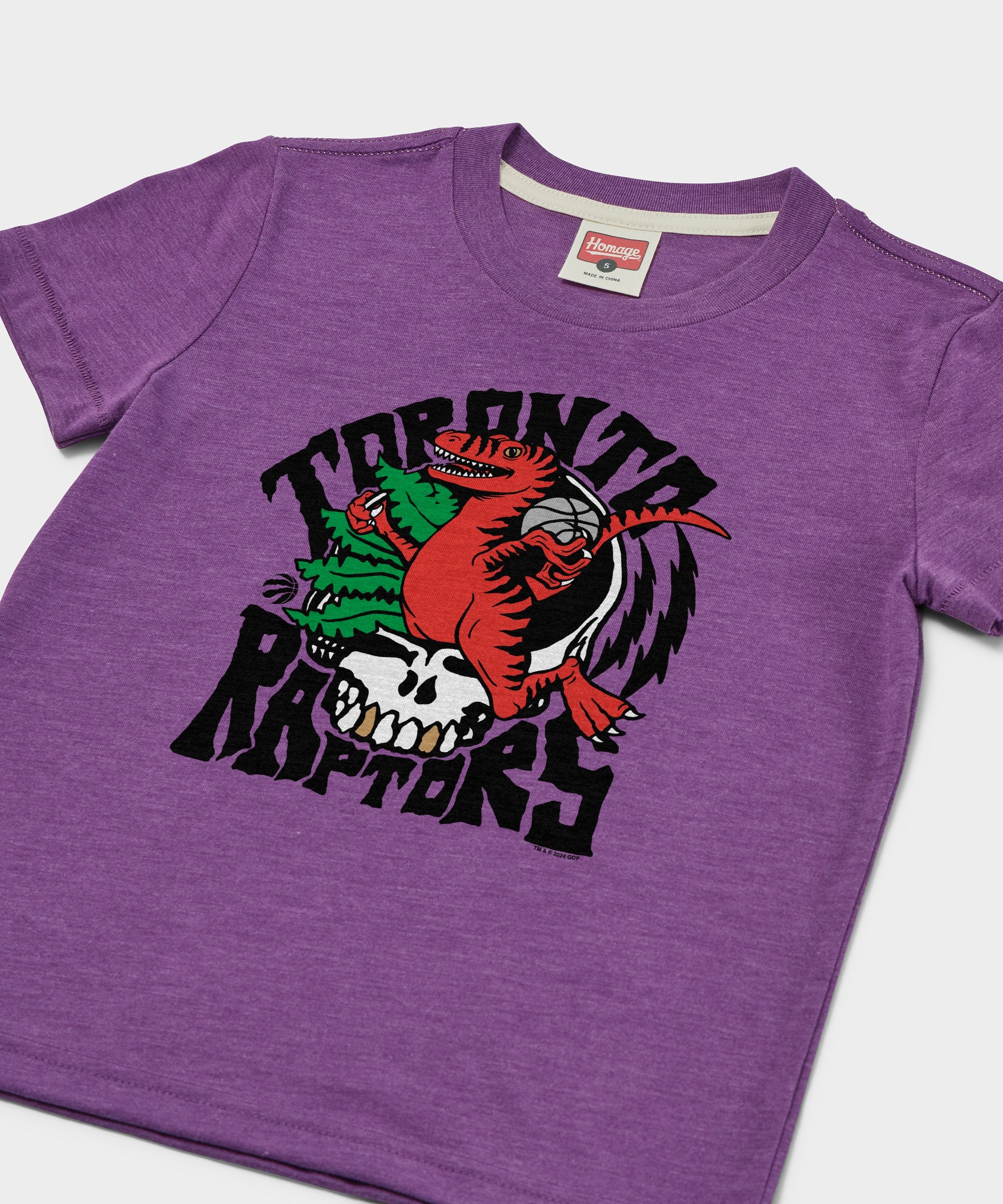 Youth Nba X Grateful Dead X Raptors Skull