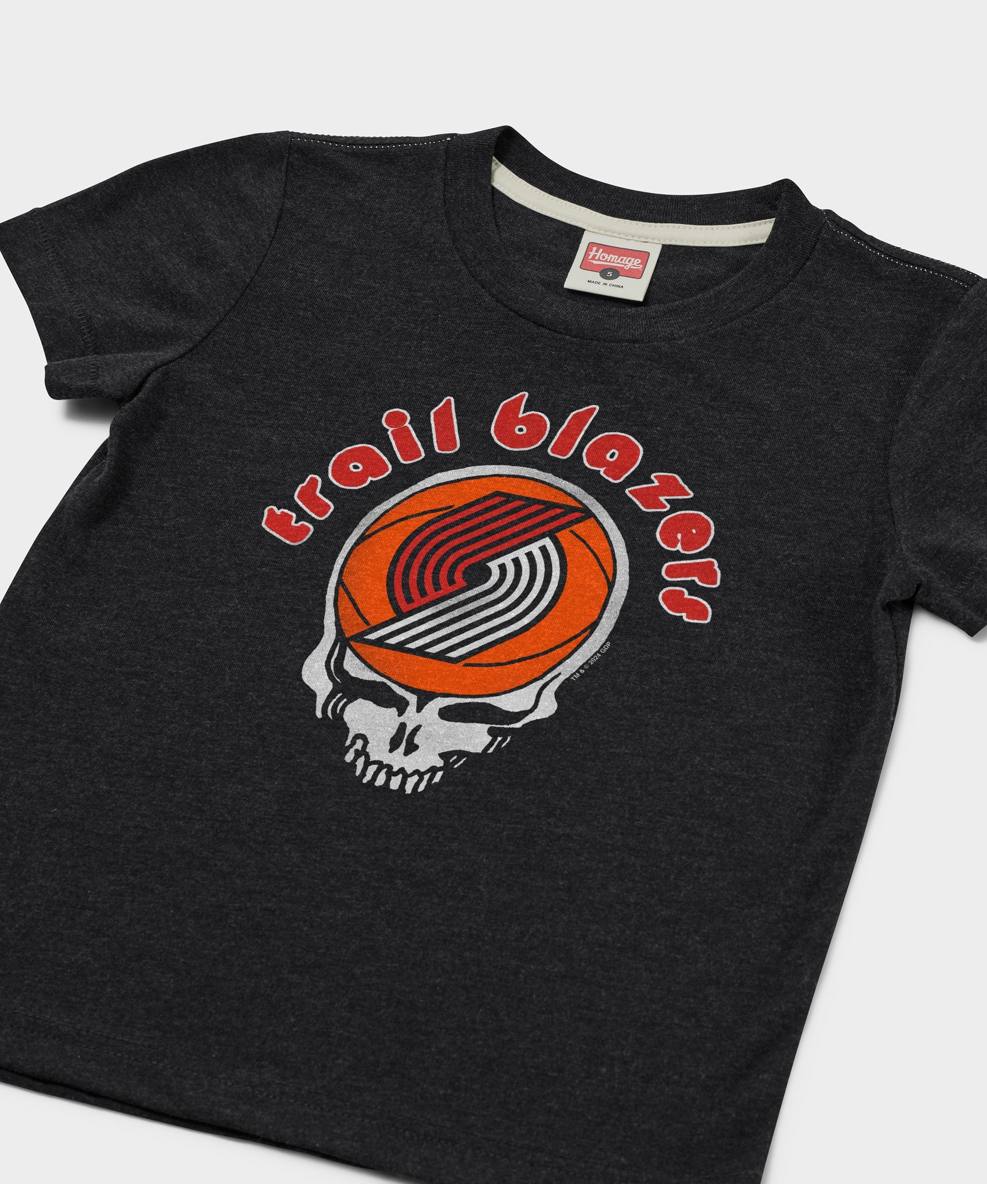 Youth Nba X Grateful Dead X Trail Blazers