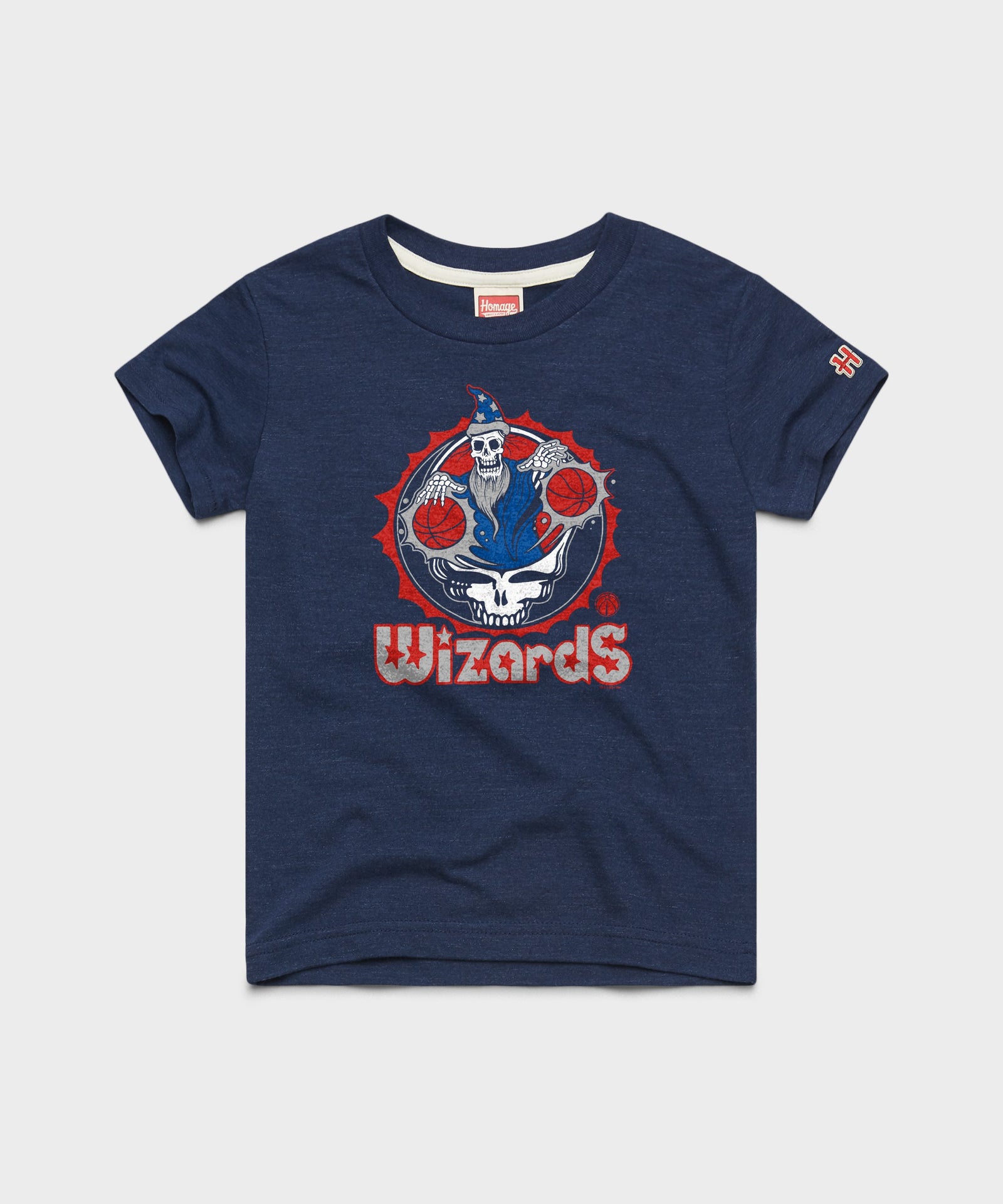 Youth Nba X Grateful Dead X Wizards Skull