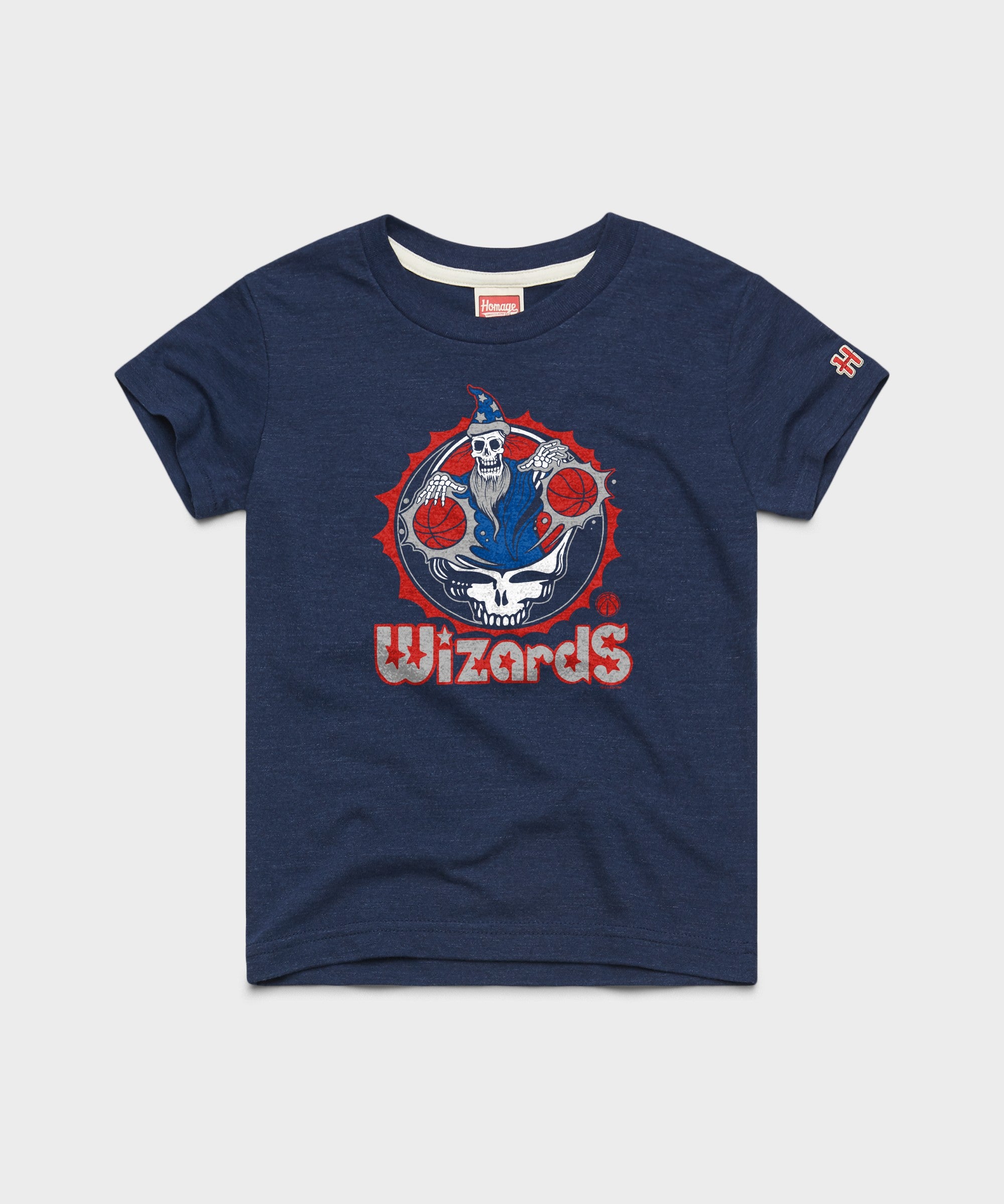 Youth Nba X Grateful Dead X Wizards Skull